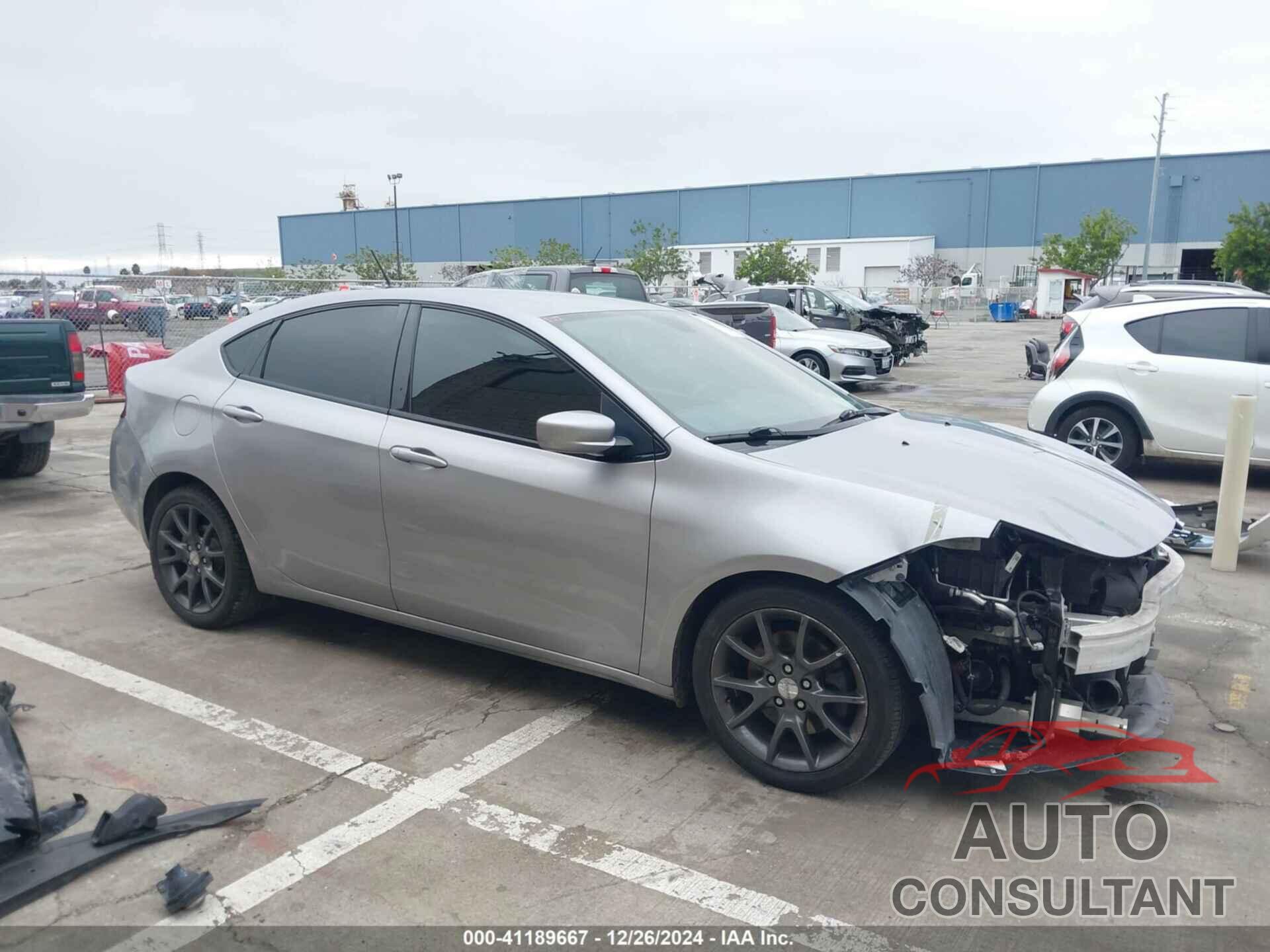 DODGE DART 2015 - 1C3CDFBBXFD302002