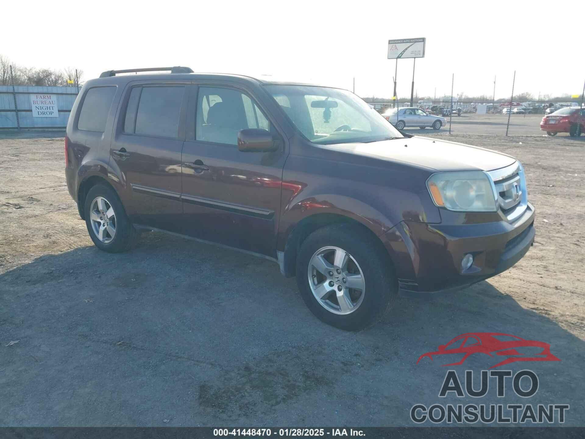HONDA PILOT 2010 - 5FNYF4H44AB031433