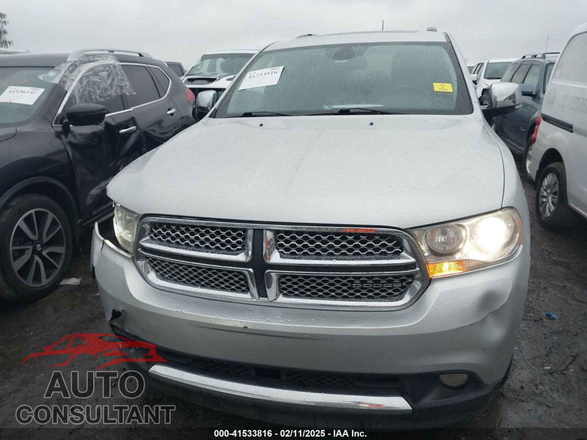 DODGE DURANGO 2012 - 1C4RDHEG7CC109168