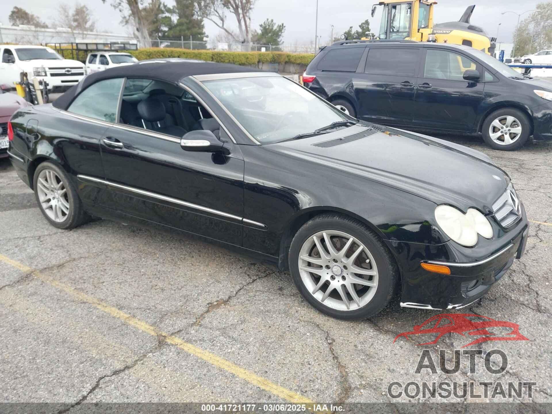 MERCEDES-BENZ CLK 350 2009 - WDBTK56F49T109510