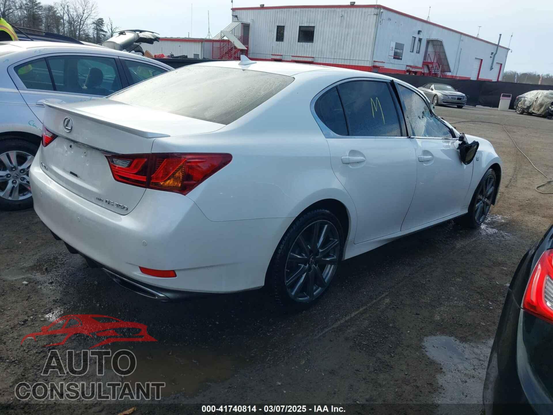 LEXUS GS 2013 - JTHCE1BL8D5015977