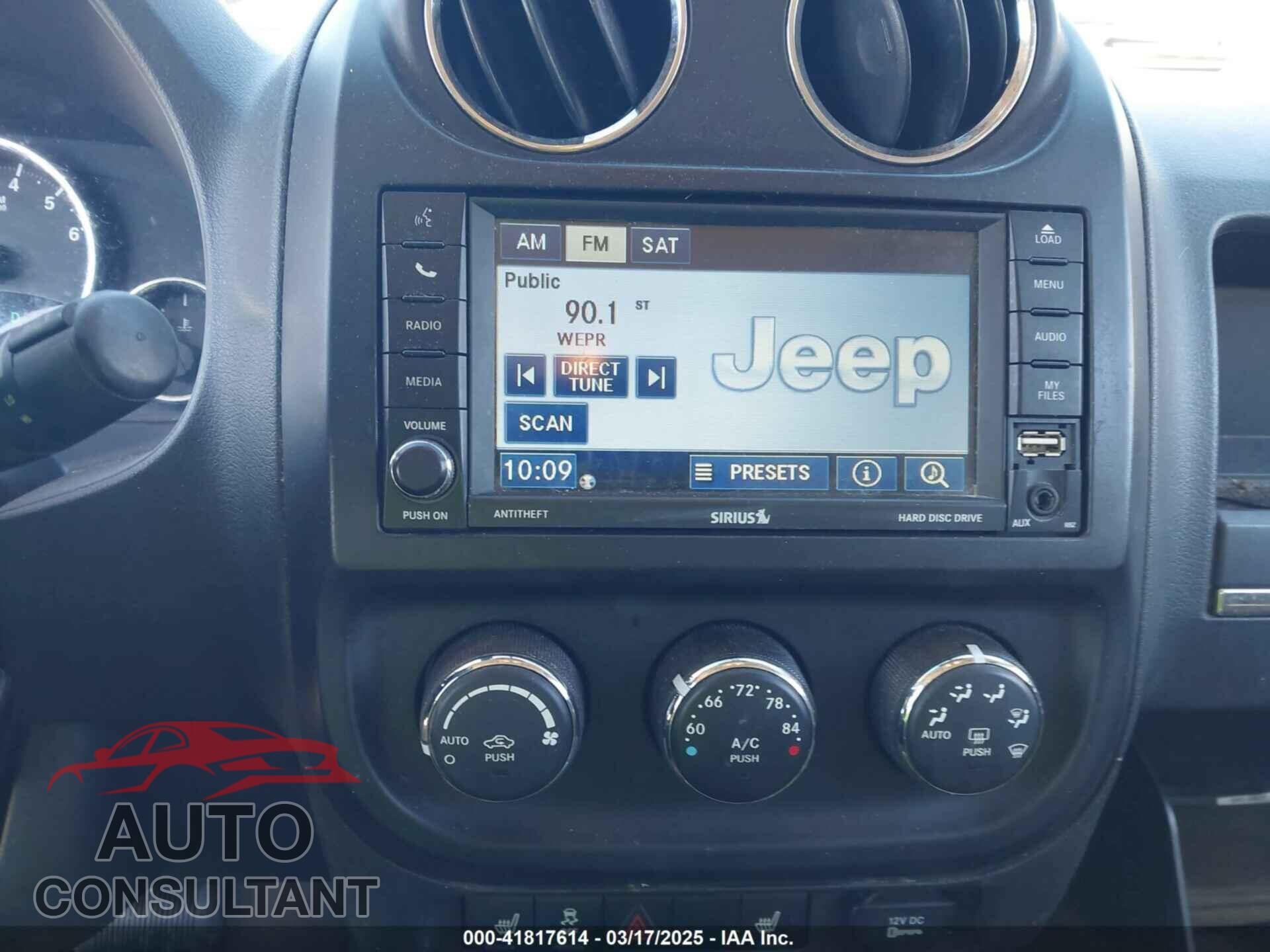 JEEP COMPASS 2012 - 1C4NJCCB2CD605510