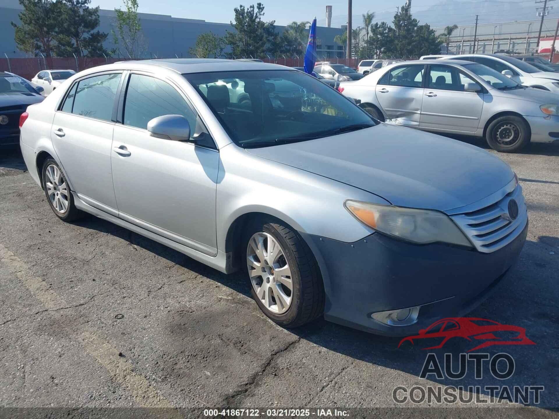 TOYOTA AVALON 2012 - 4T1BK3DB4CU455166