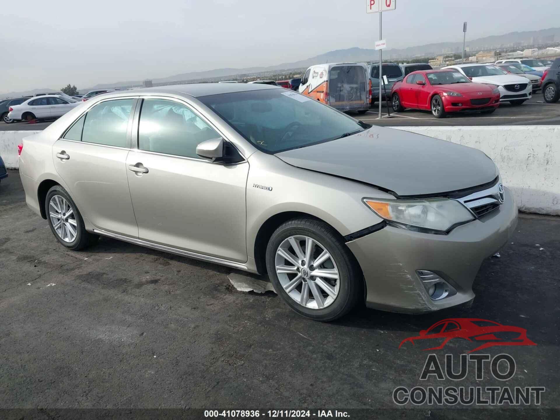 TOYOTA CAMRY HYBRID 2014 - 4T1BD1FK8EU104873