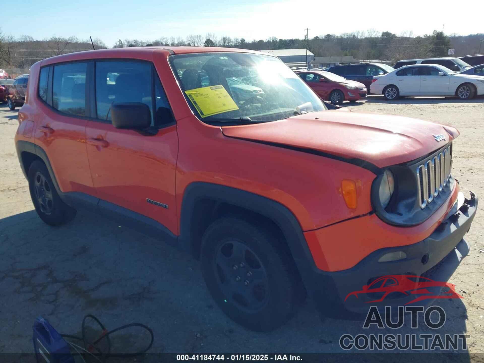 JEEP RENEGADE 2016 - ZACCJAAT2GPD47164