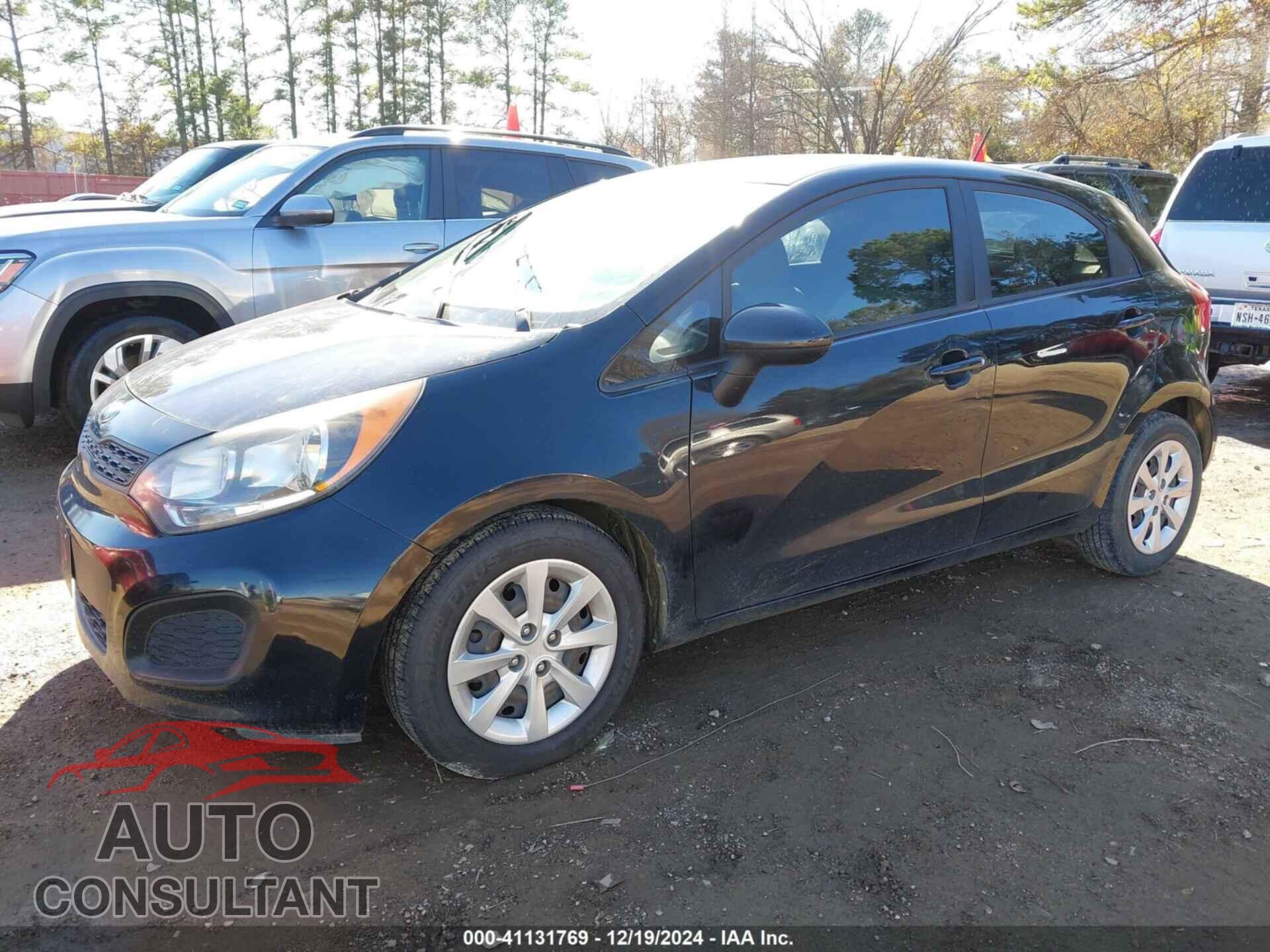 KIA RIO 2013 - KNADM5A37D6231098