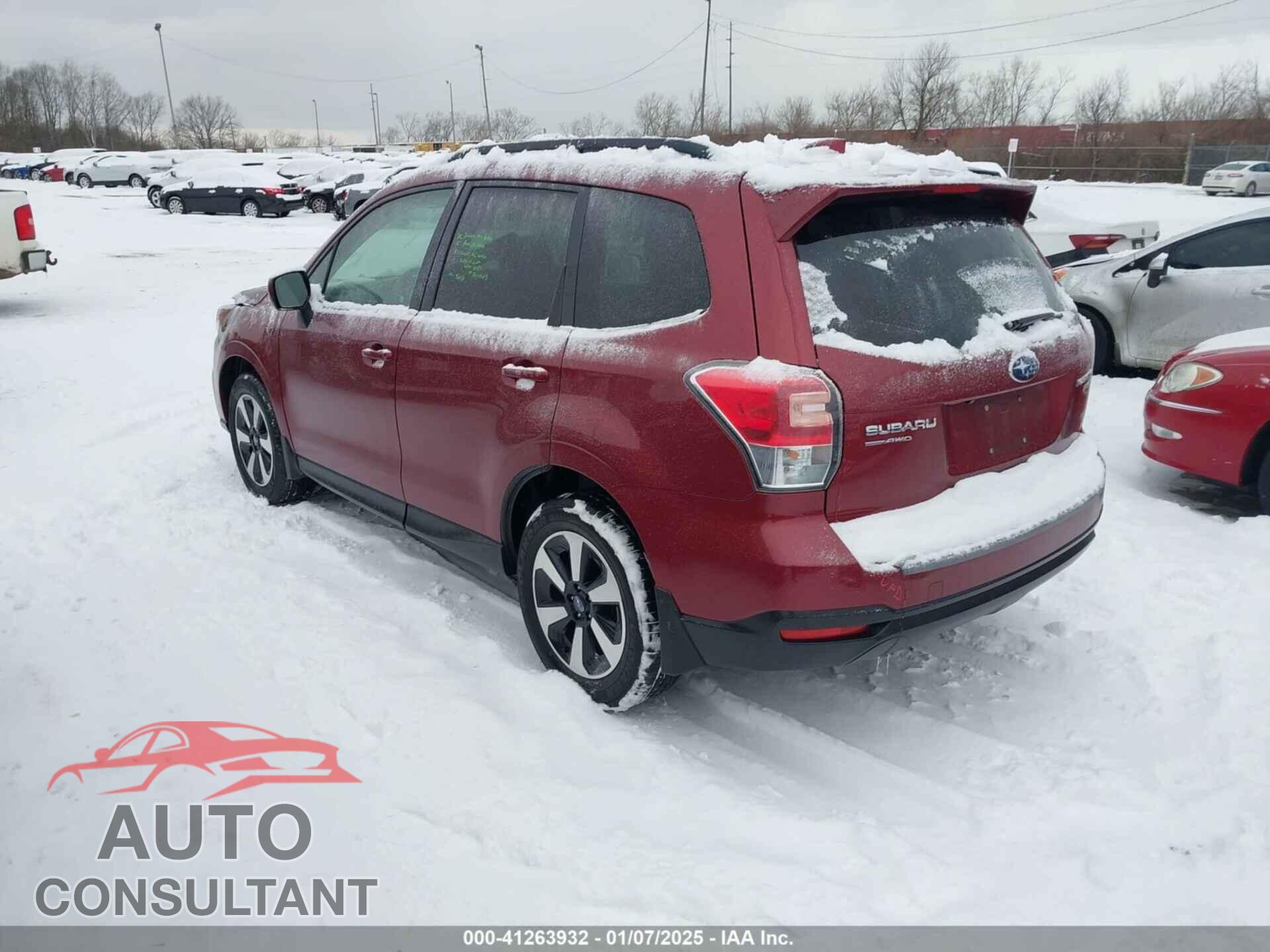 SUBARU FORESTER 2017 - JF2SJAJC5HH545985