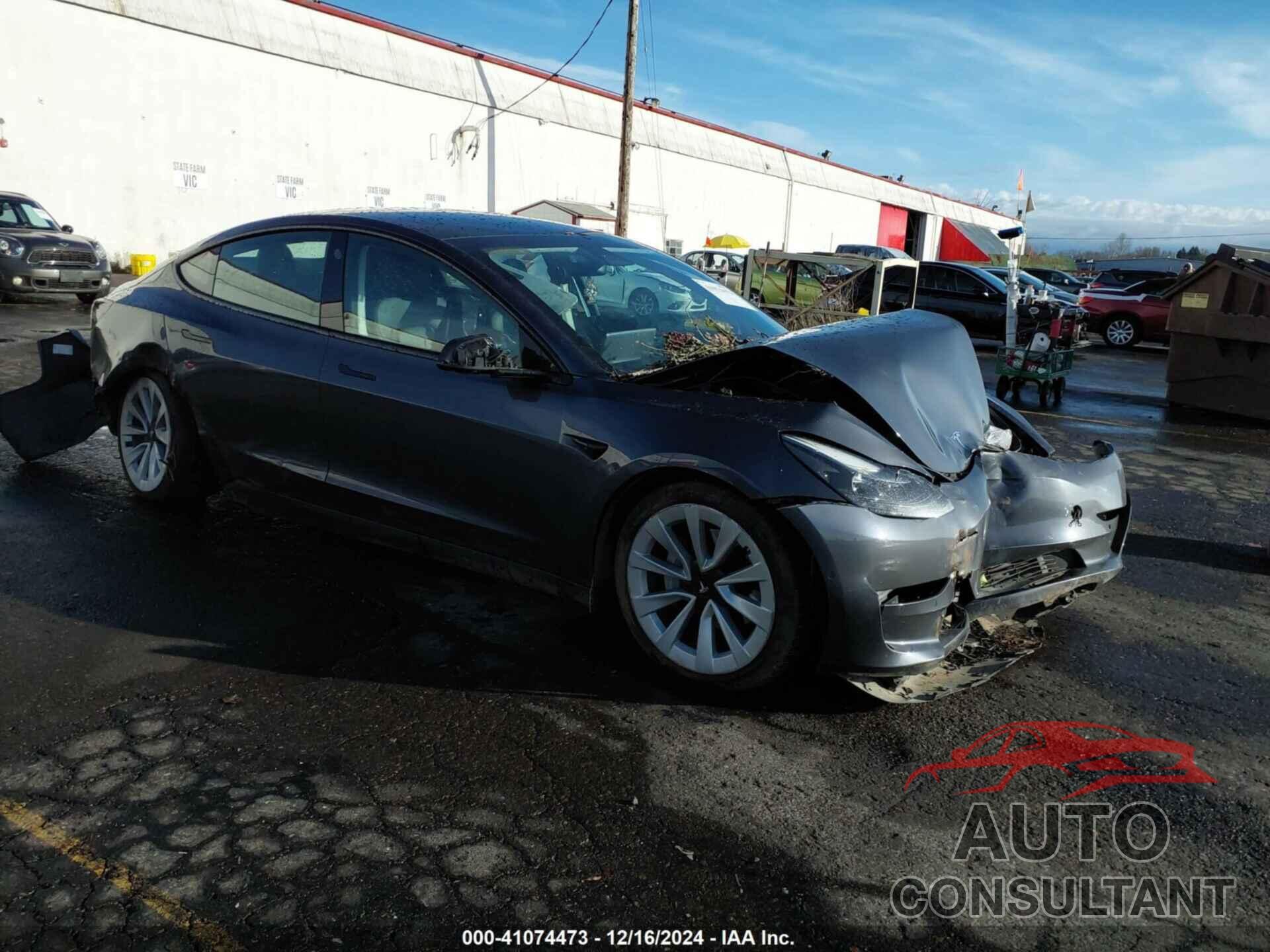 TESLA MODEL 3 2022 - 5YJ3E1EA9NF145116