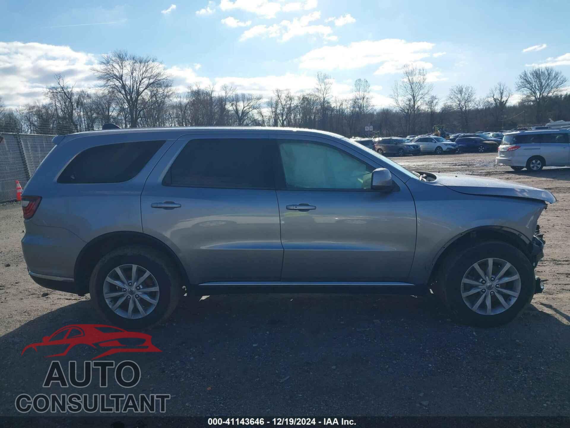 DODGE DURANGO 2019 - 1C4RDJAG6KC534232