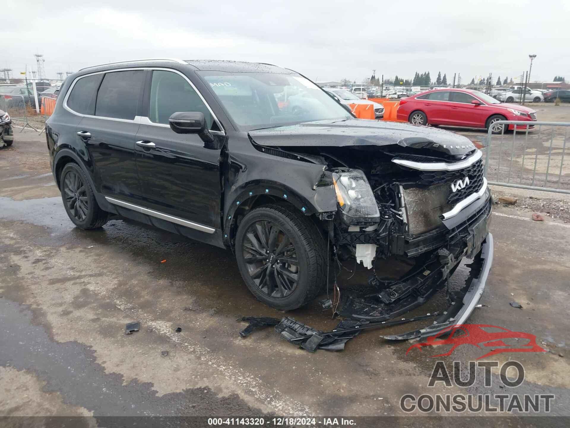 KIA TELLURIDE 2022 - 5XYP54HCXNG308266