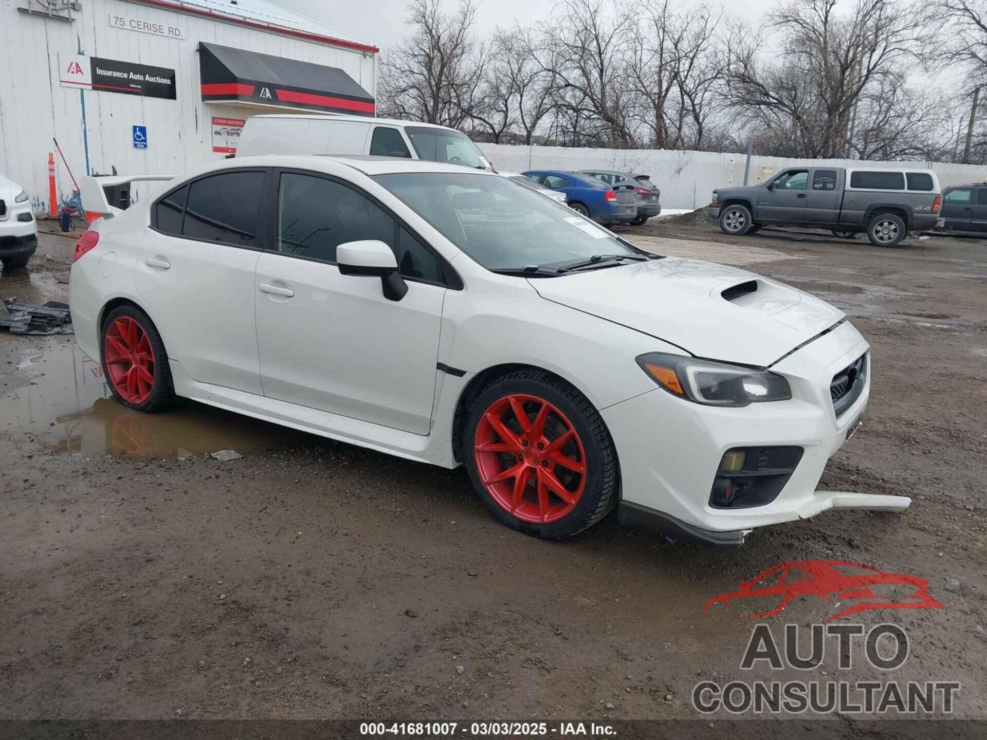 SUBARU WRX 2016 - JF1VA1E6XG9819308