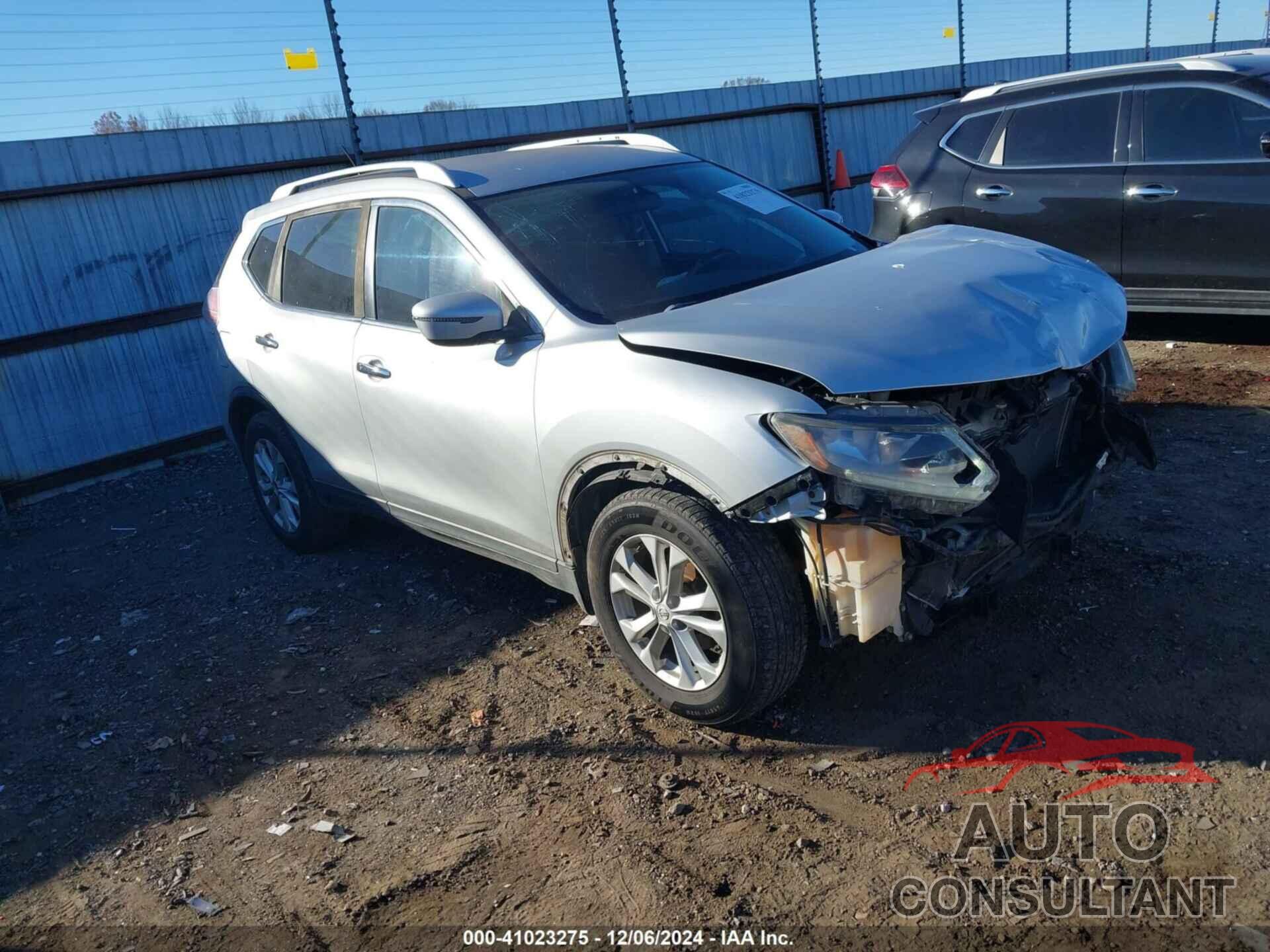 NISSAN ROGUE 2016 - KNMAT2MT6GP604648
