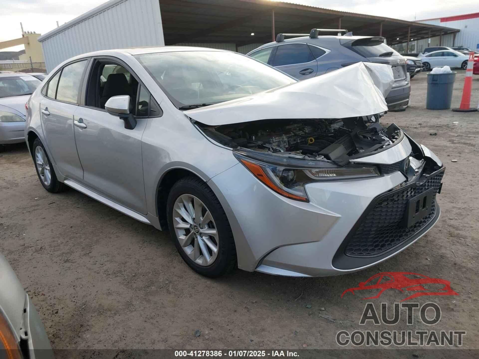 TOYOTA COROLLA 2020 - JTDHPRAE7LJ017292