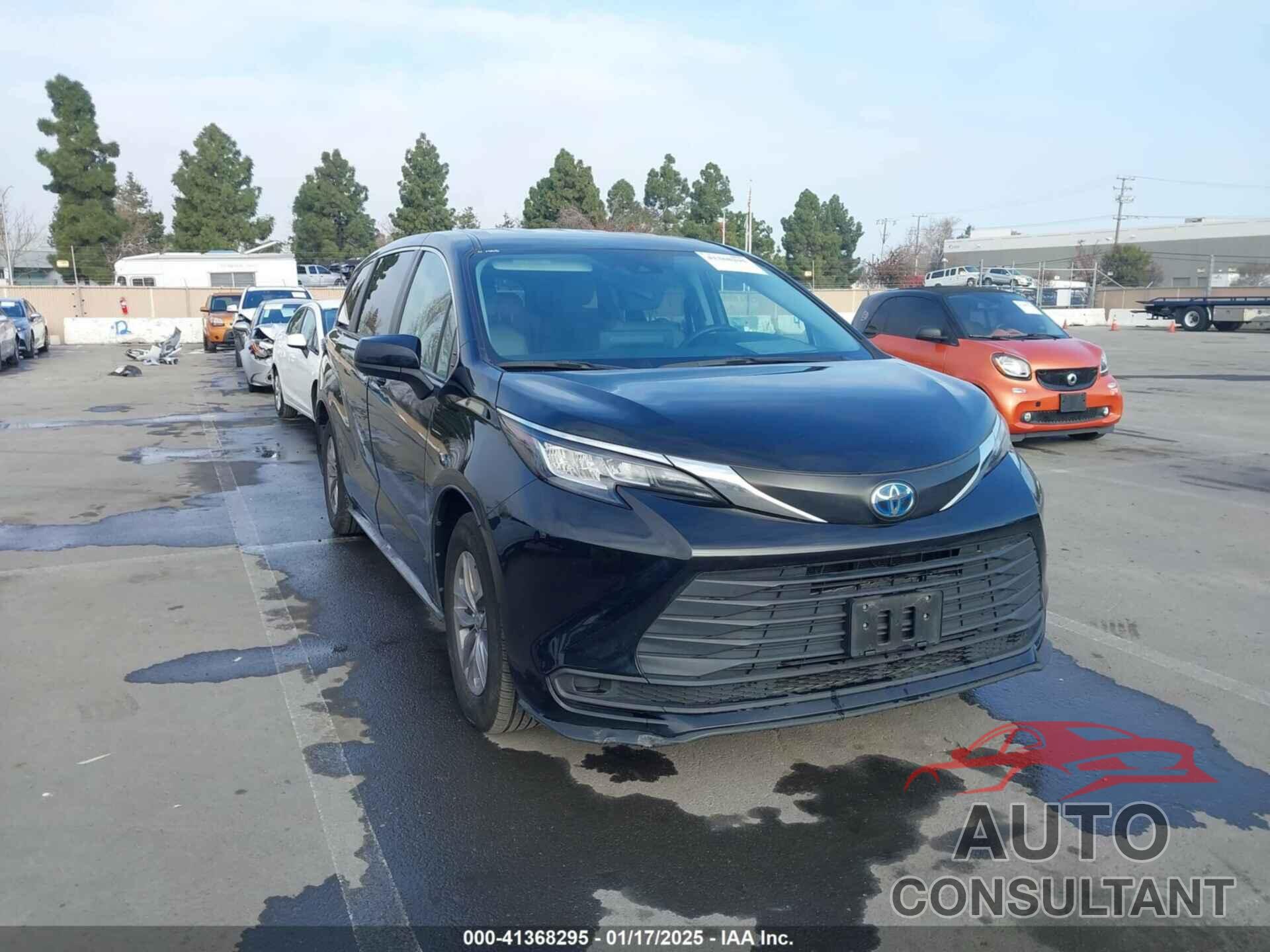 TOYOTA SIENNA 2022 - 5TDKRKECXNS097242