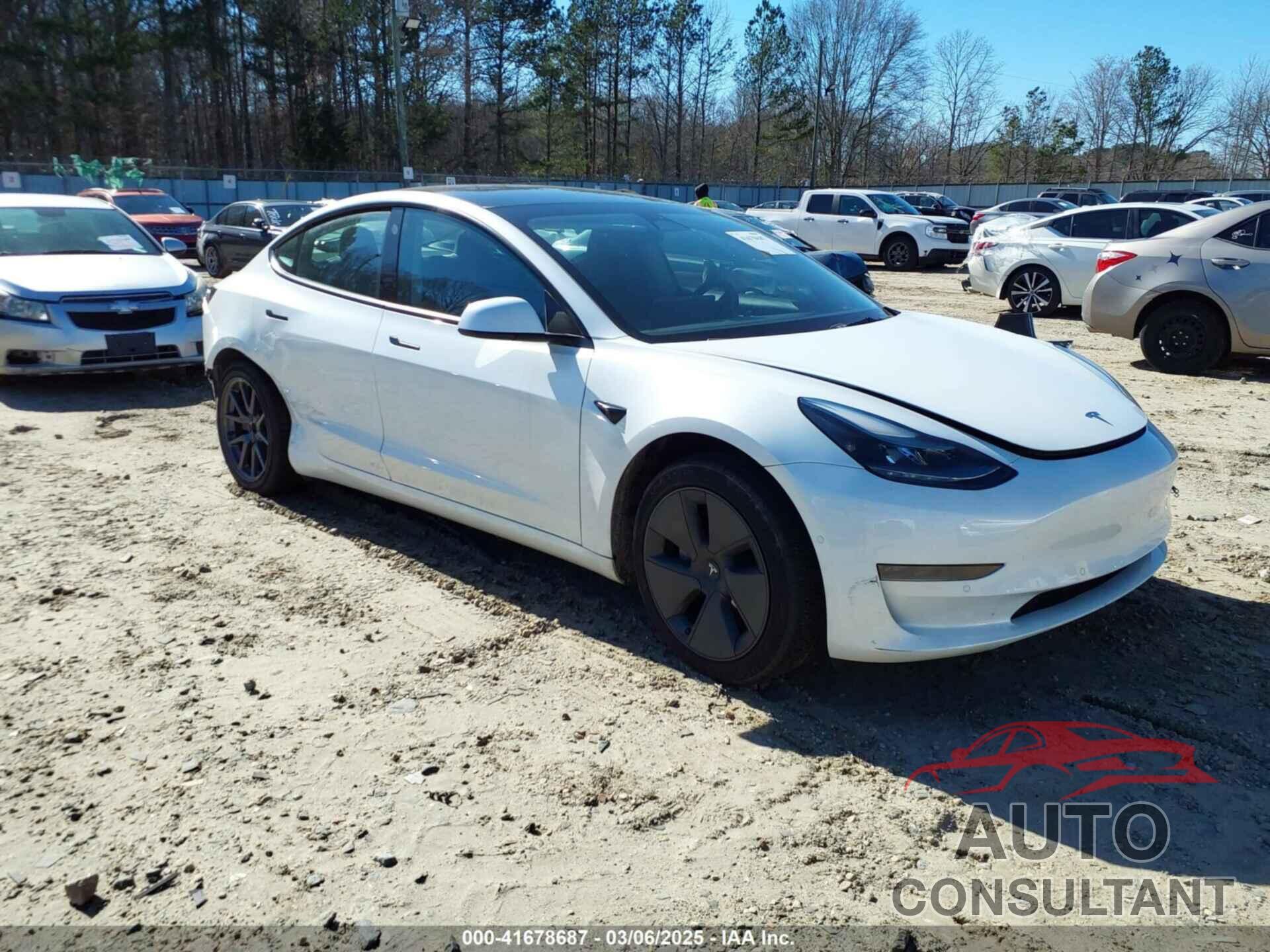 TESLA MODEL 3 2021 - 5YJ3E1EA3MF088667