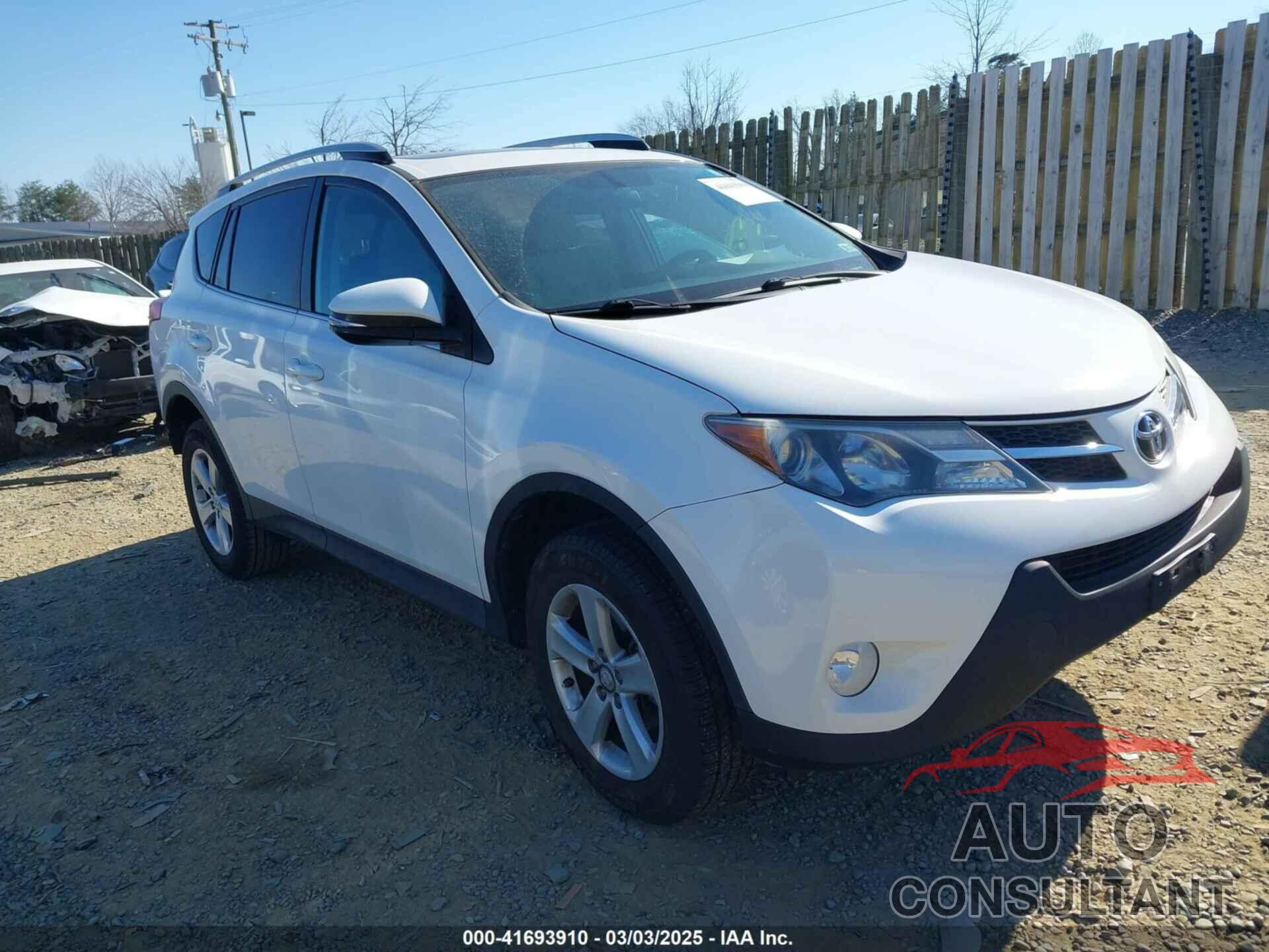 TOYOTA RAV4 2014 - 2T3RFREV9EW169564
