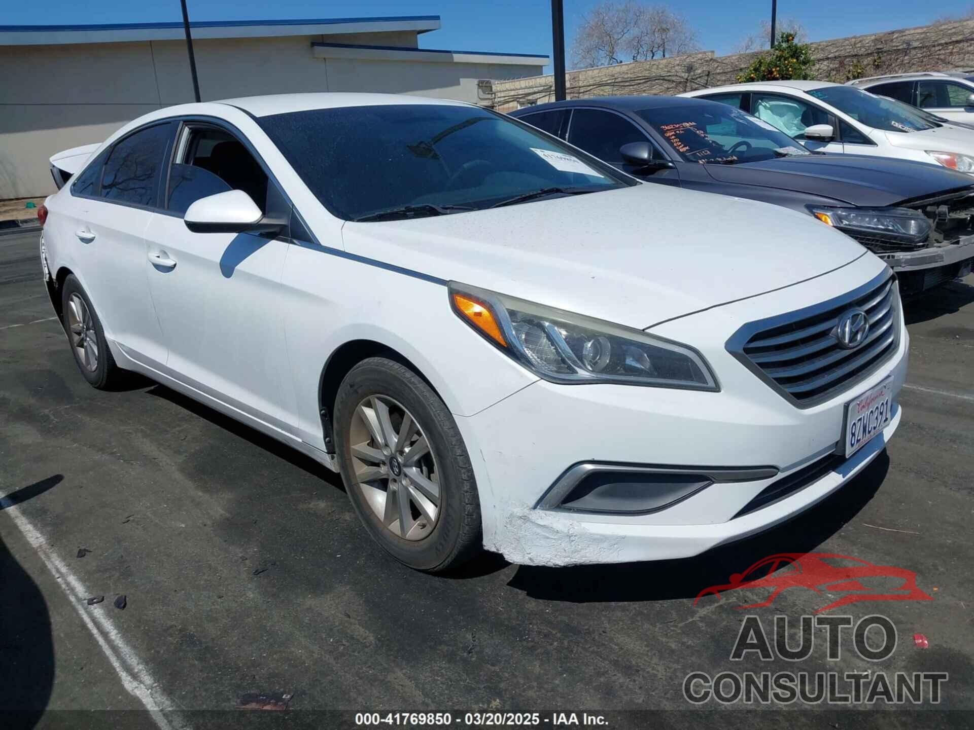 HYUNDAI SONATA 2016 - 5NPE24AF5GH316095