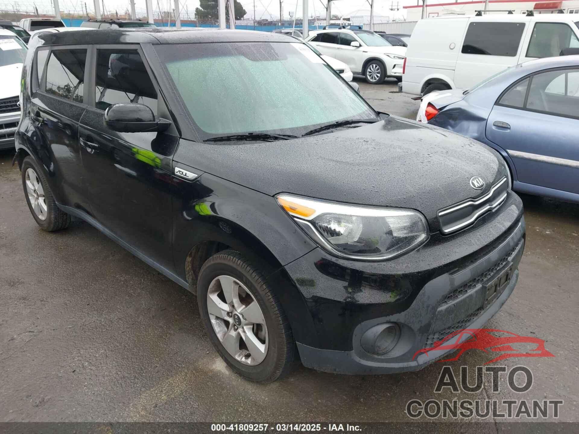 KIA SOUL 2019 - KNDJN2A25K7650566