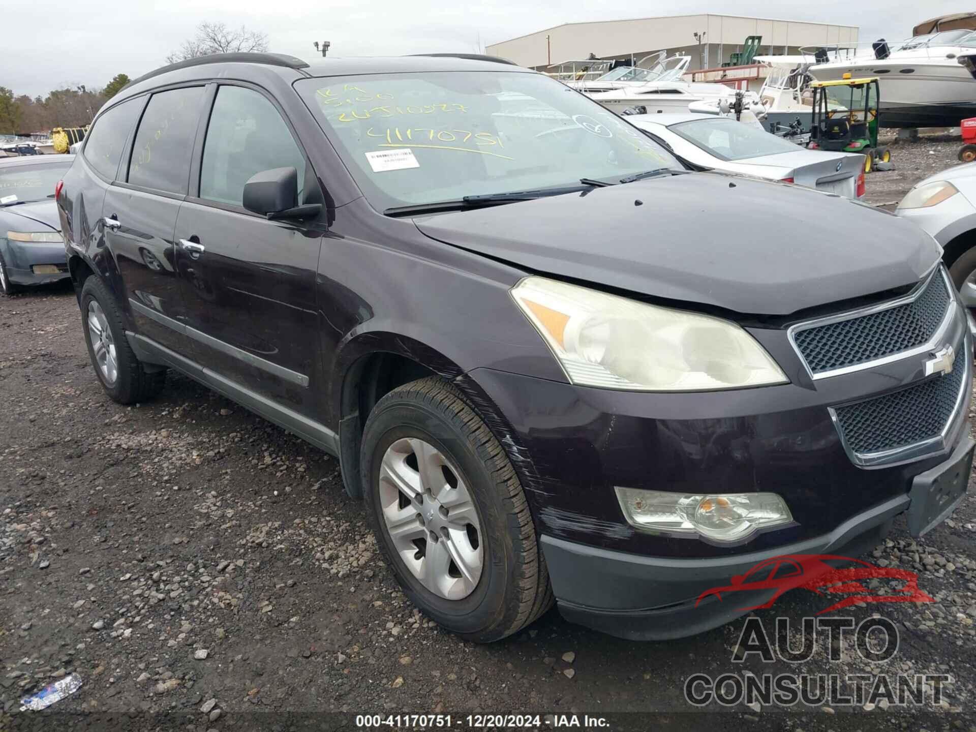 CHEVROLET TRAVERSE 2010 - 1GNLREED3AS113045