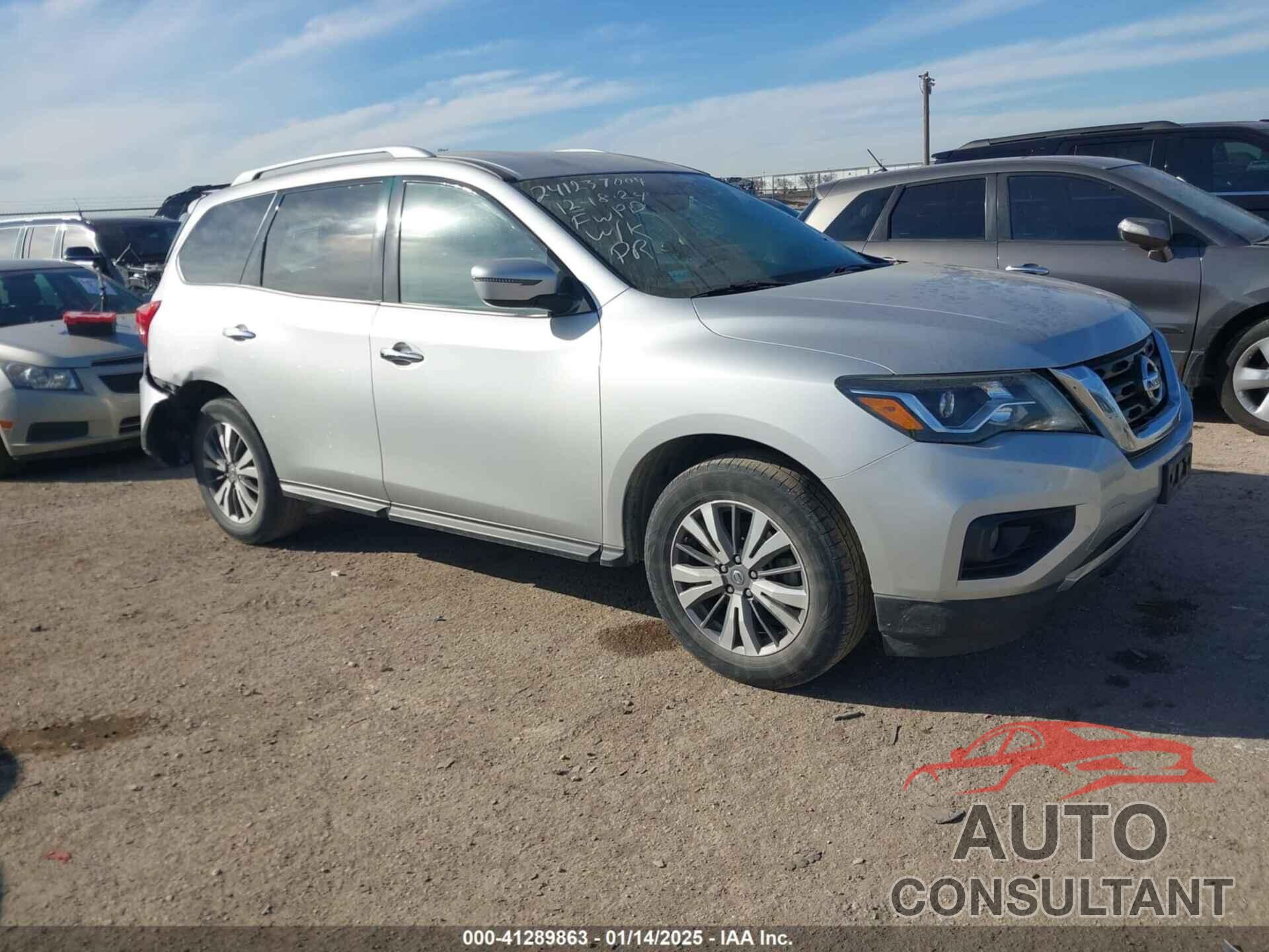 NISSAN PATHFINDER 2019 - 5N1DR2MN7KC634430