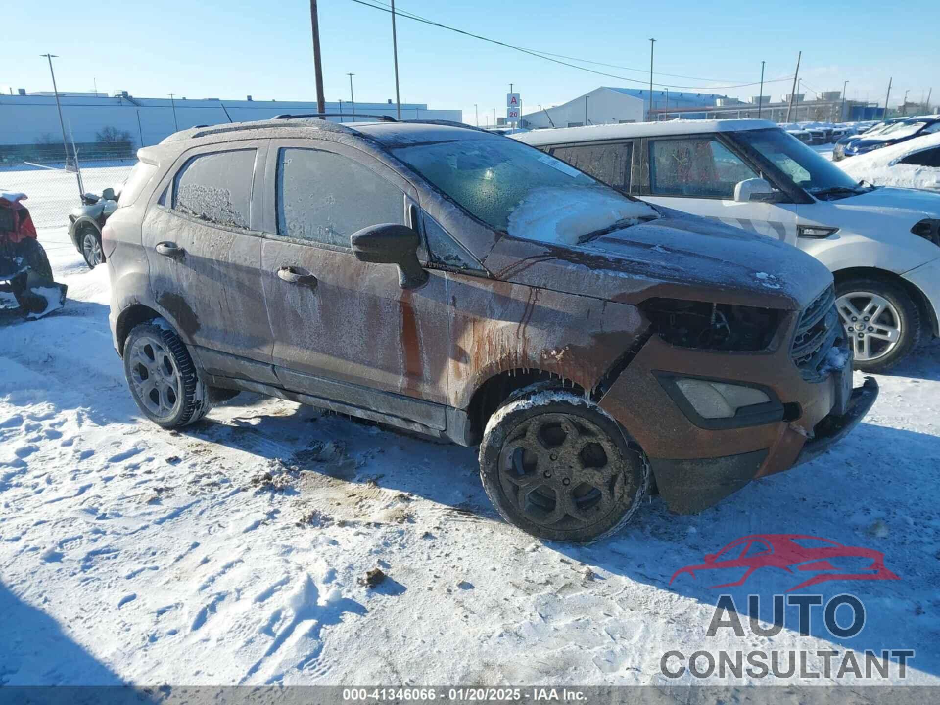 FORD ECOSPORT 2018 - MAJ6P1CL6JC194668