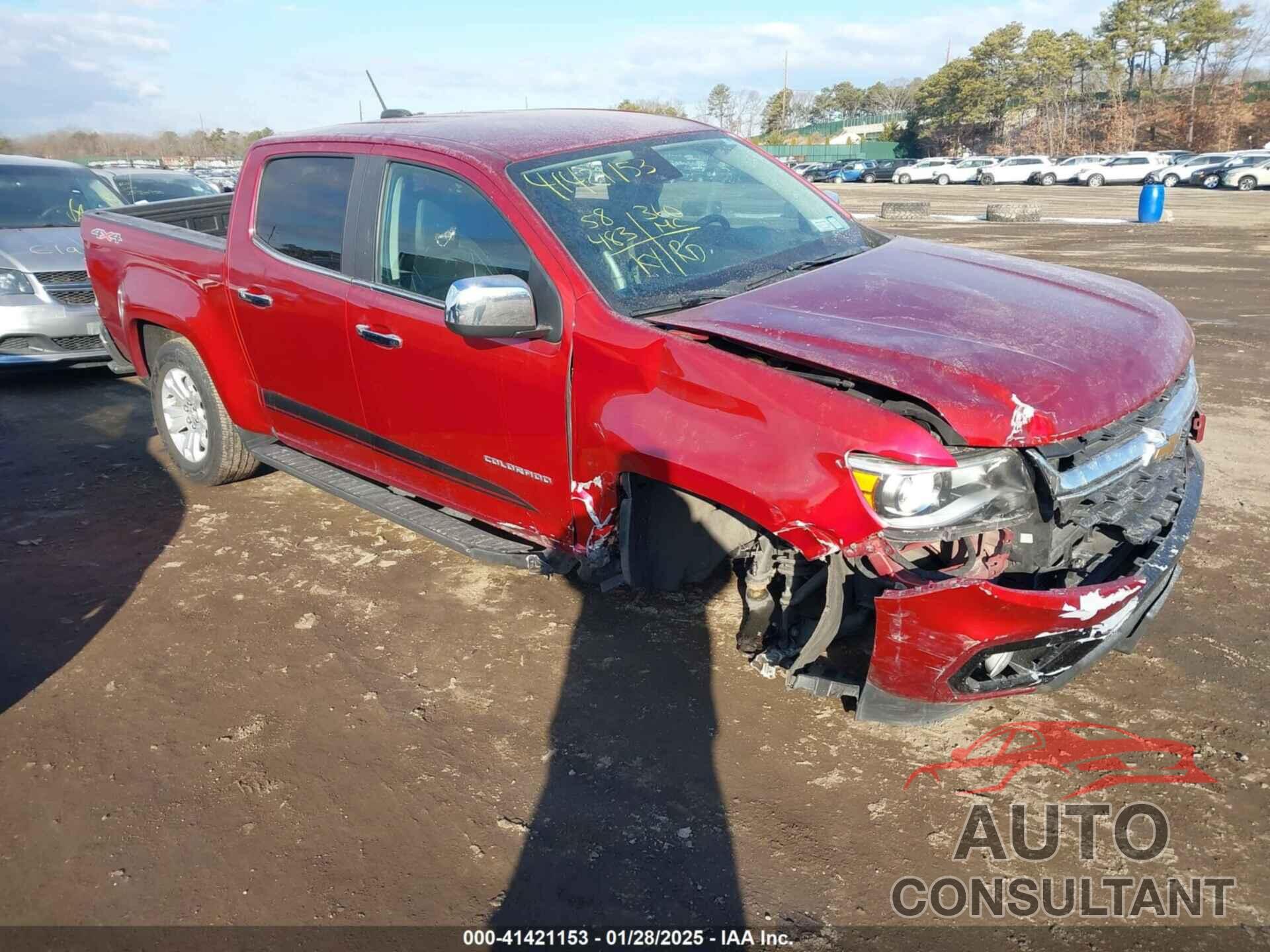 CHEVROLET COLORADO 2021 - 1GCGTCEN3M1139020