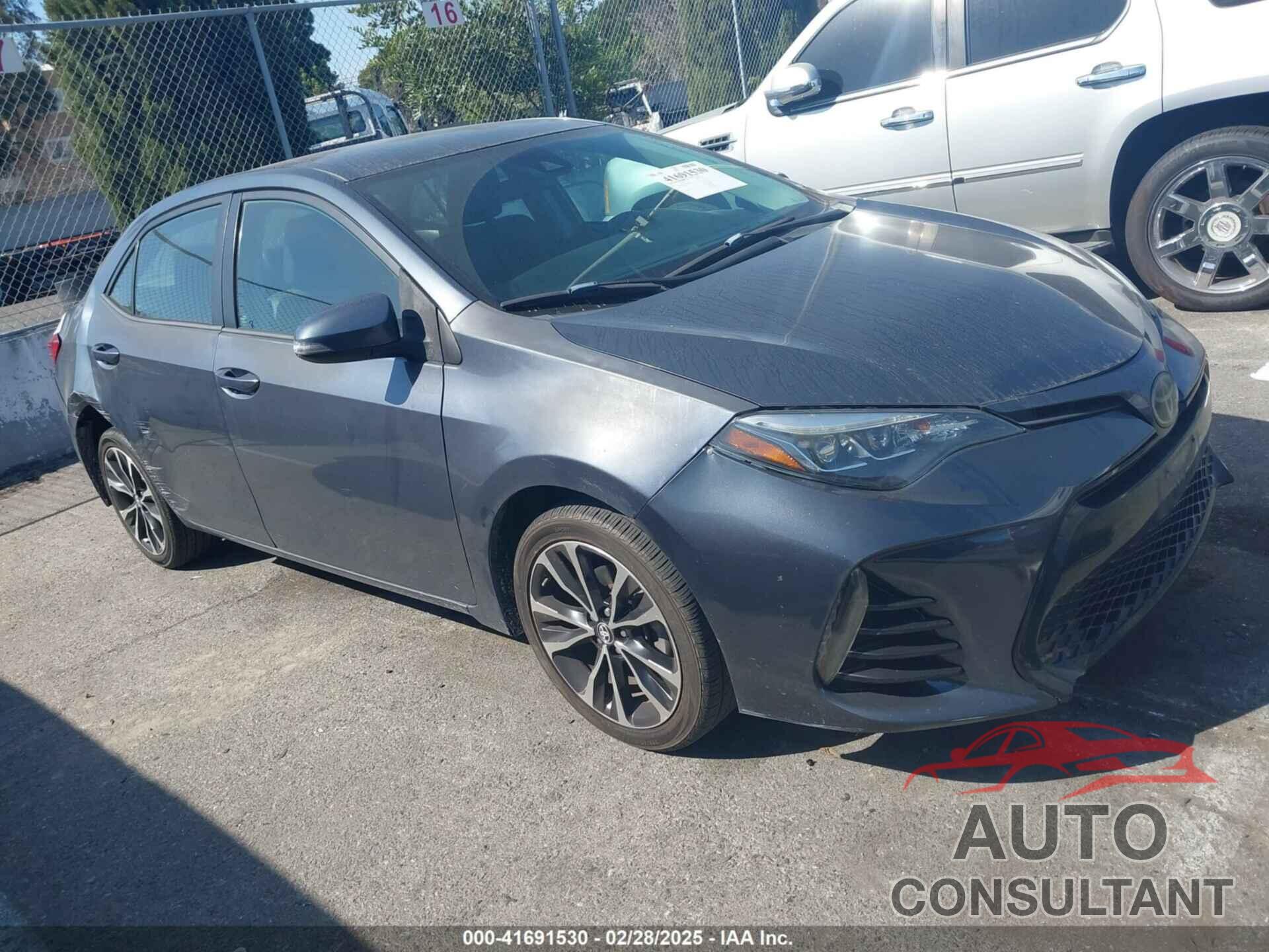TOYOTA COROLLA 2017 - 5YFBURHE5HP689004