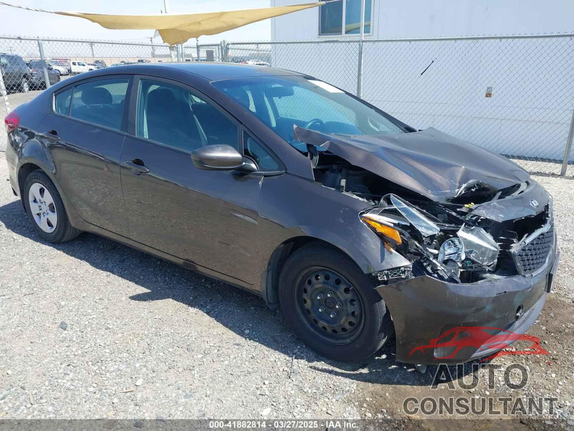 KIA FORTE 2017 - 3KPFK4A72HE022009