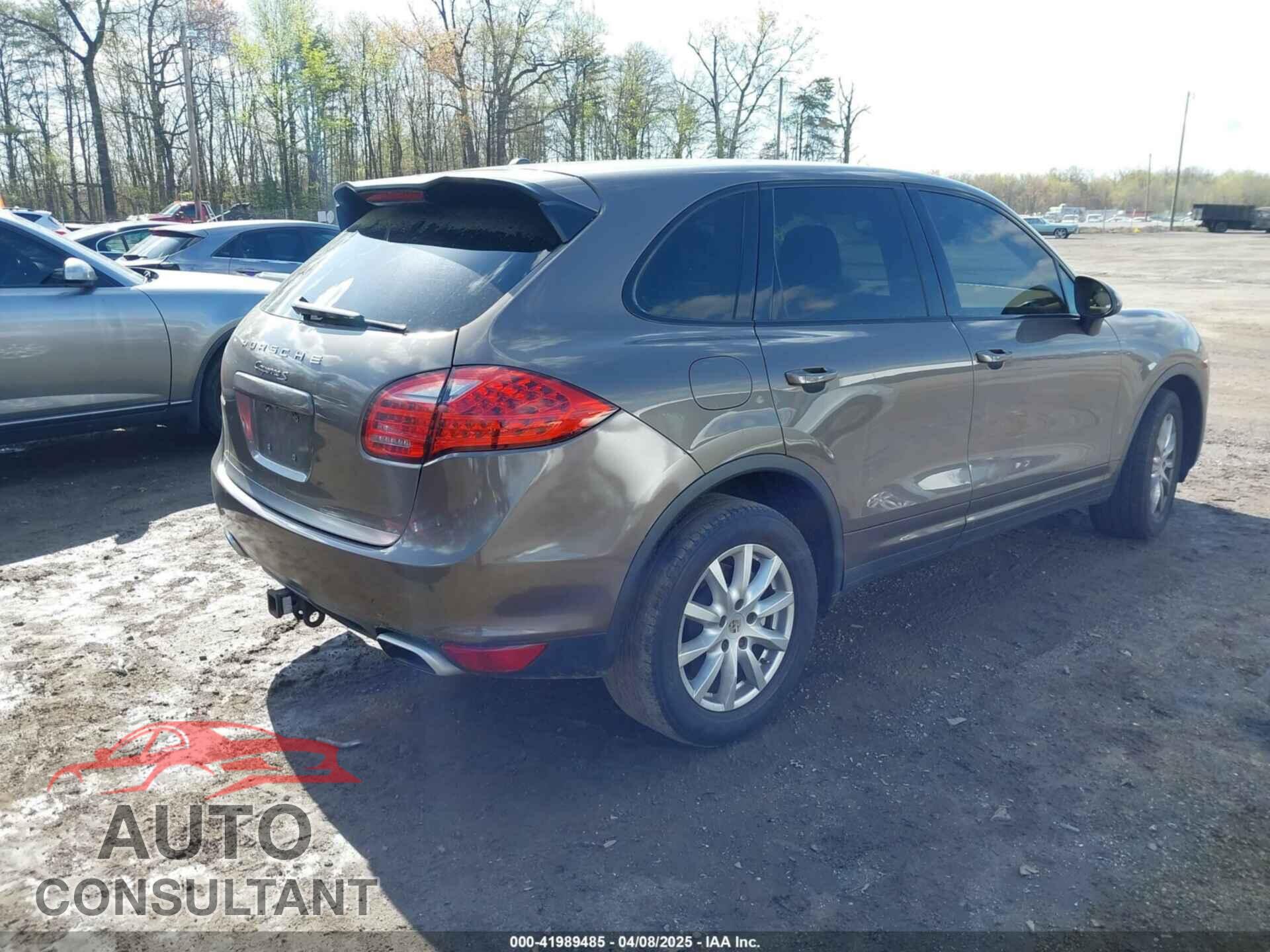 PORSCHE CAYENNE 2012 - WP1AB2A26CLA41874