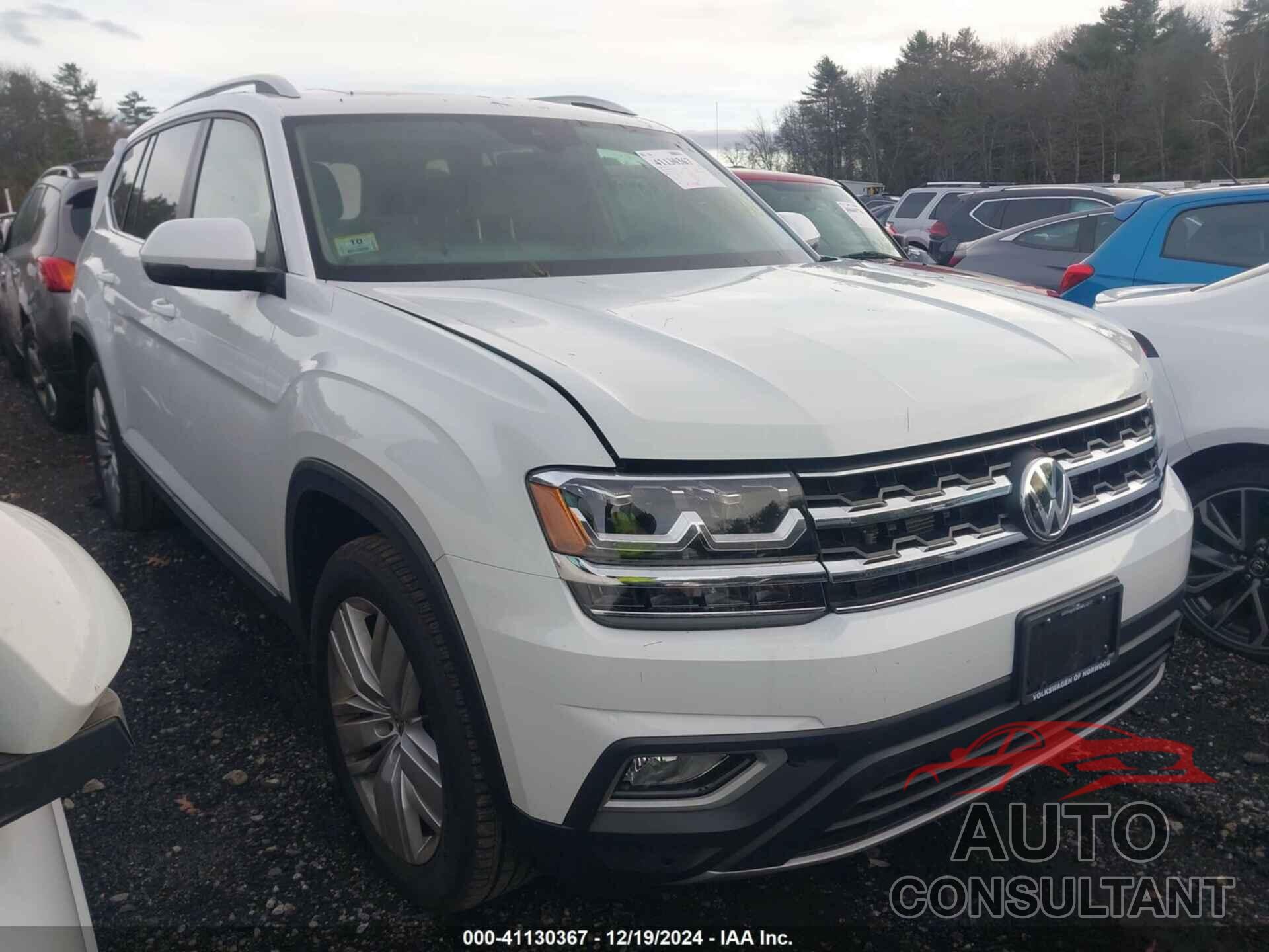 VOLKSWAGEN ATLAS 2019 - 1V2MR2CA8KC587894