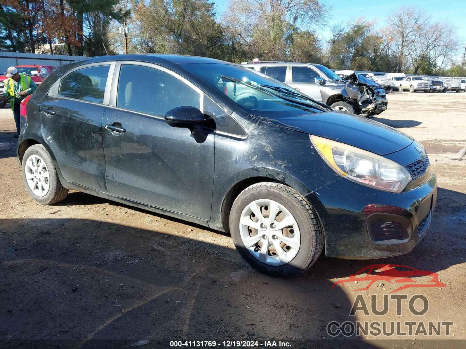 KIA RIO 2013 - KNADM5A37D6231098