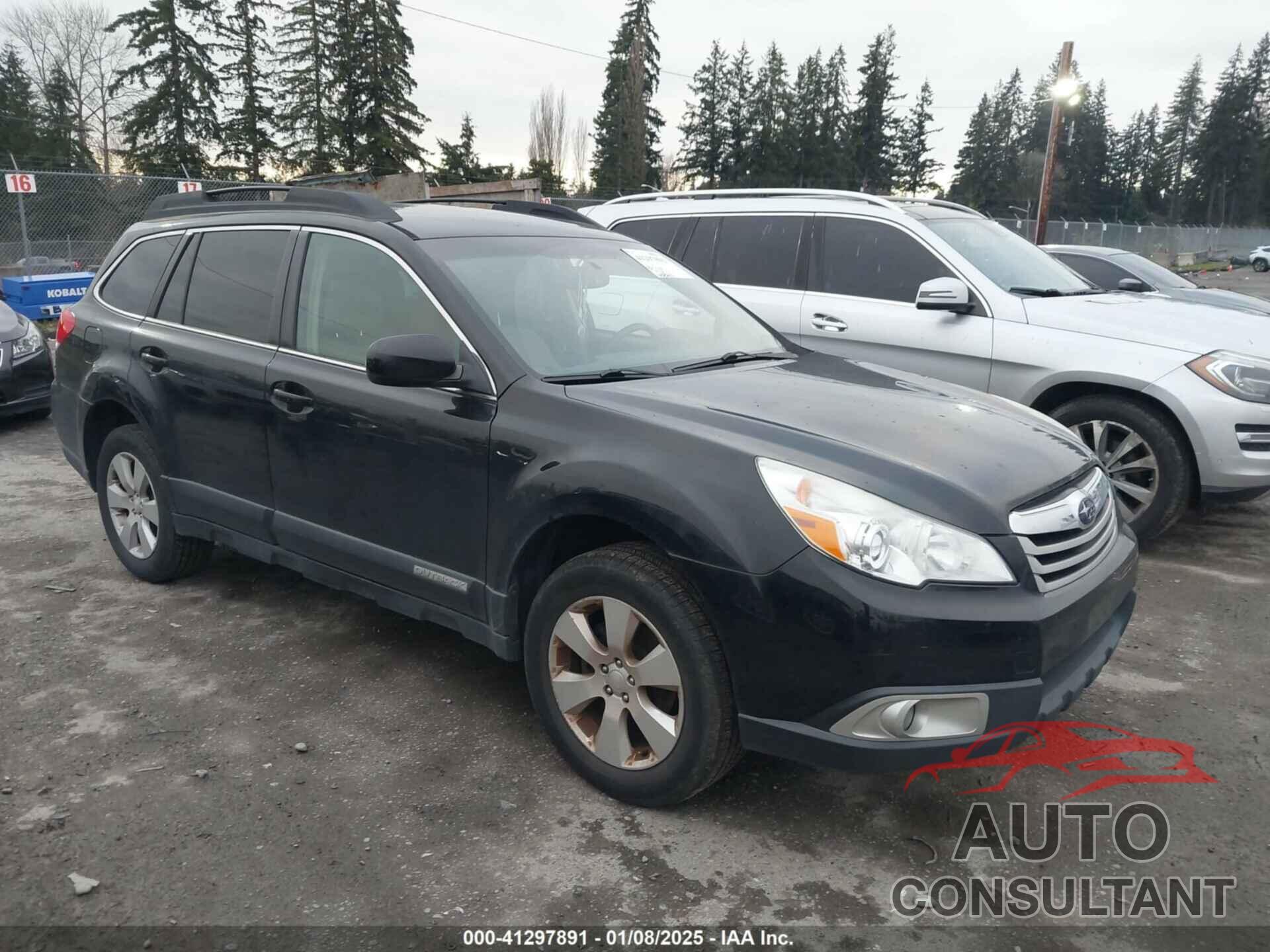 SUBARU OUTBACK 2012 - 4S4BRBCC6C3295281