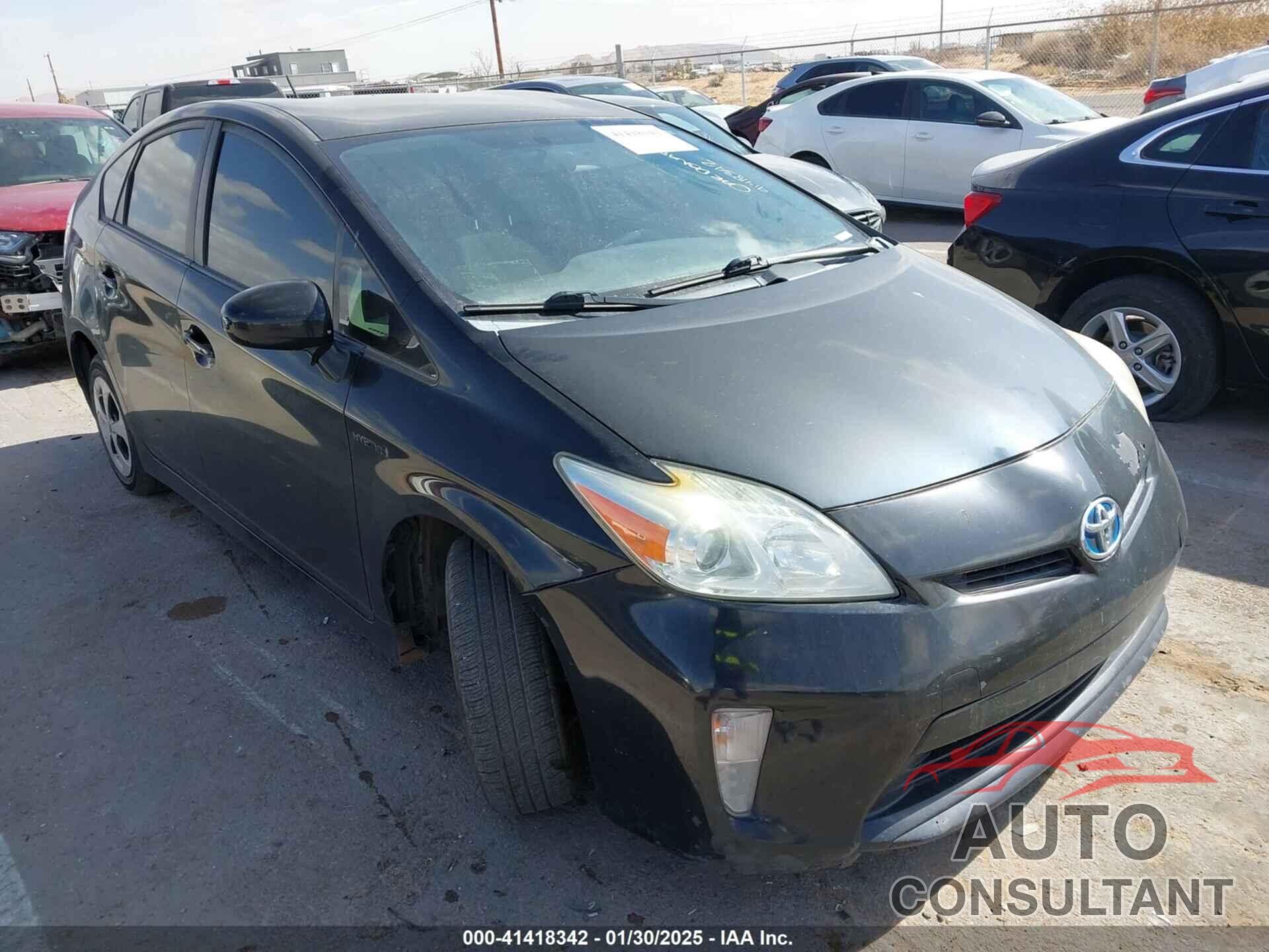 TOYOTA PRIUS 2012 - JTDKN3DUXC5510839