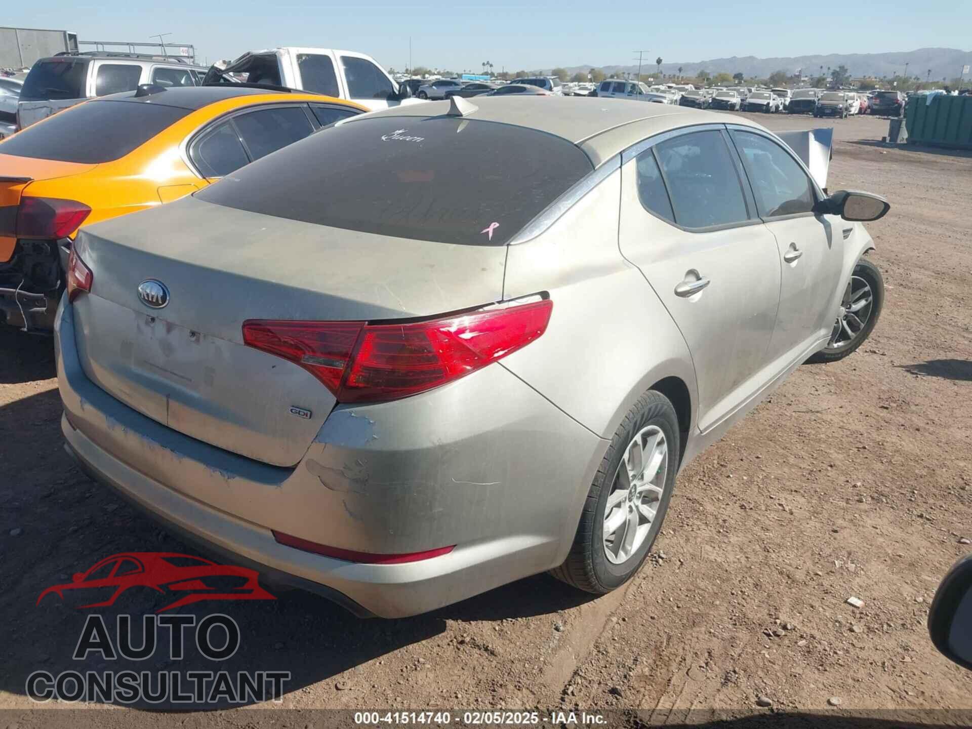 KIA OPTIMA 2013 - KNAGM4A75D5371148