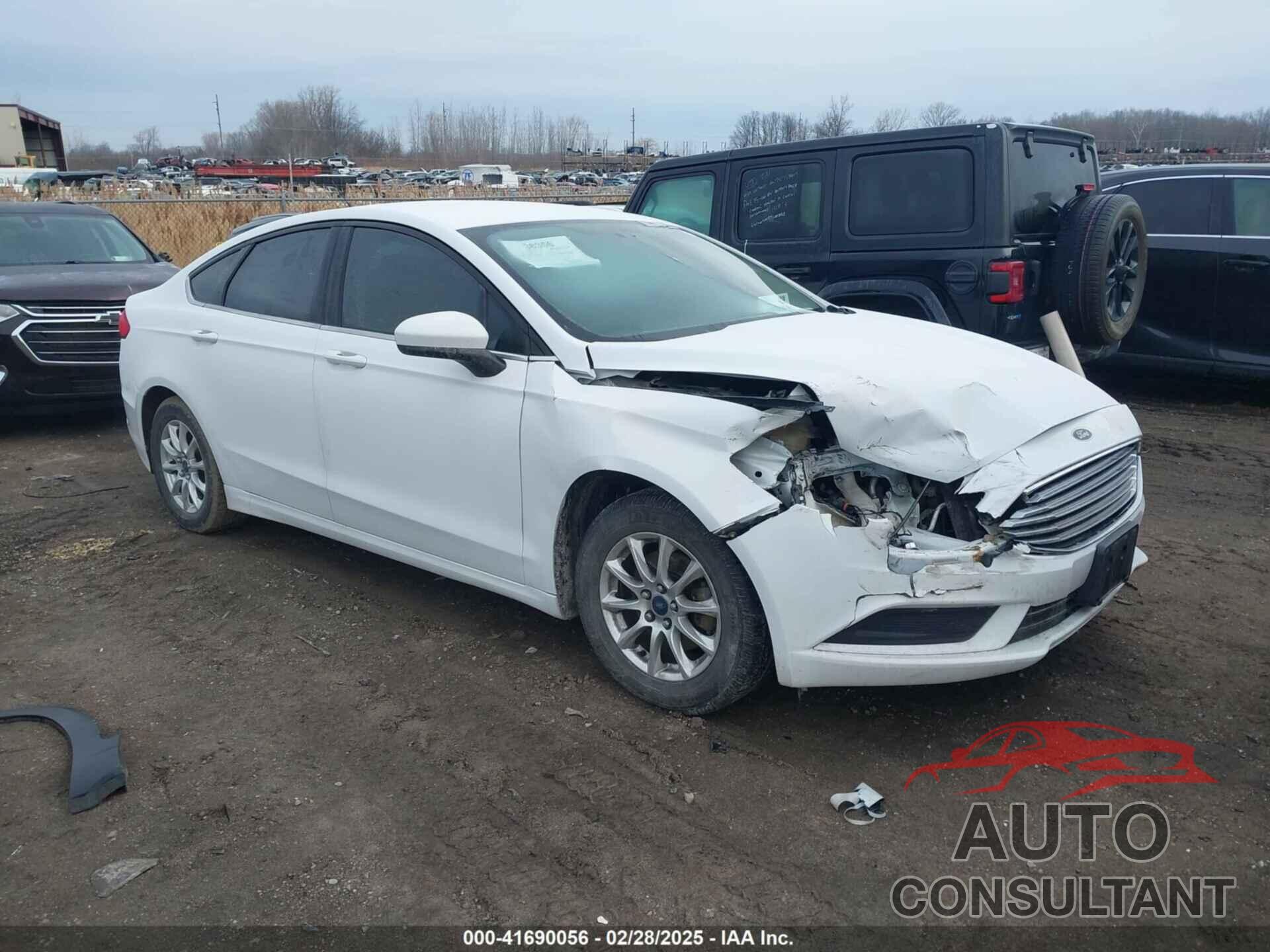 FORD FUSION 2017 - 3FA6P0G71HR260823