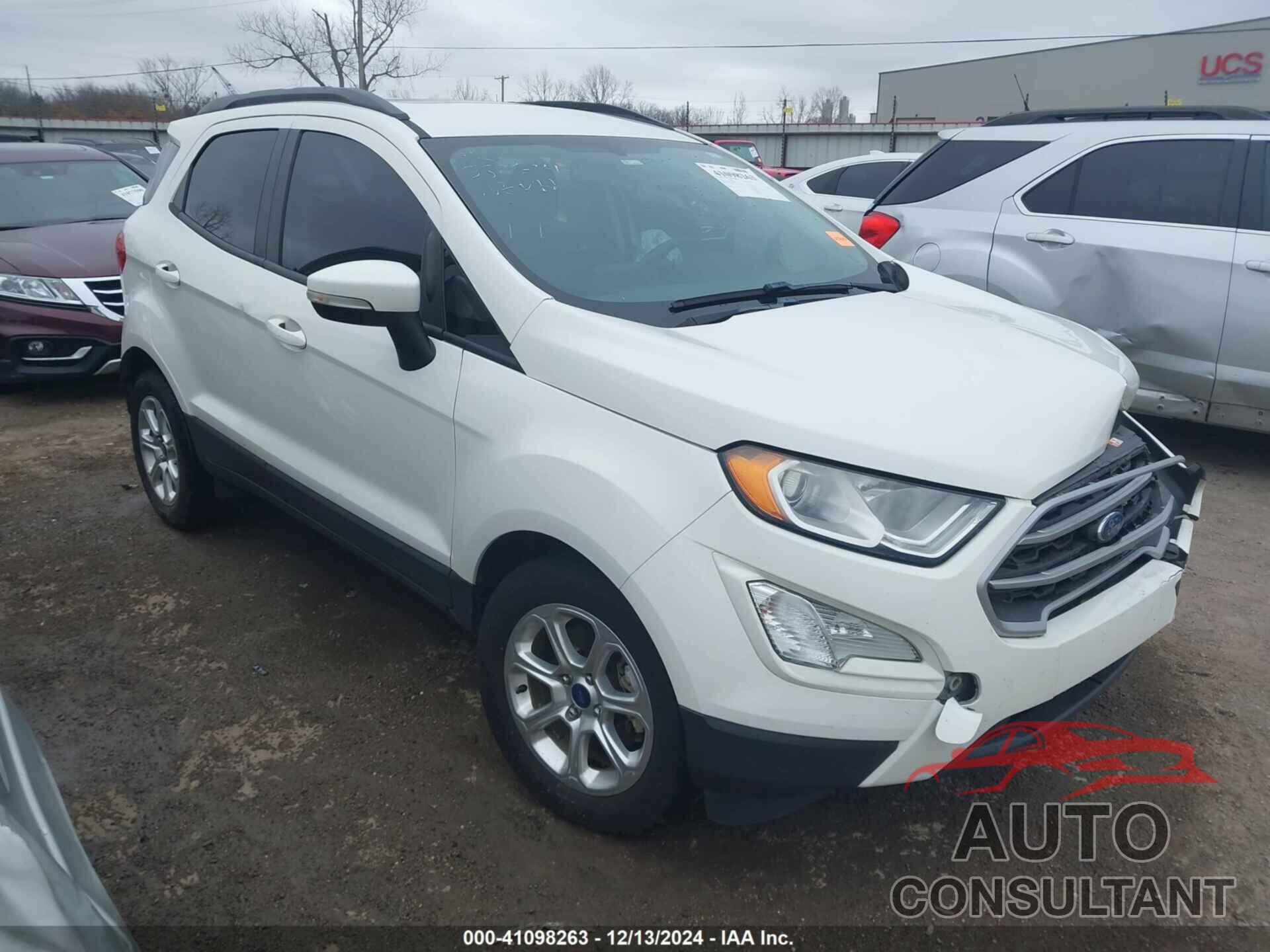 FORD ECOSPORT 2018 - MAJ3P1TE3JC208028