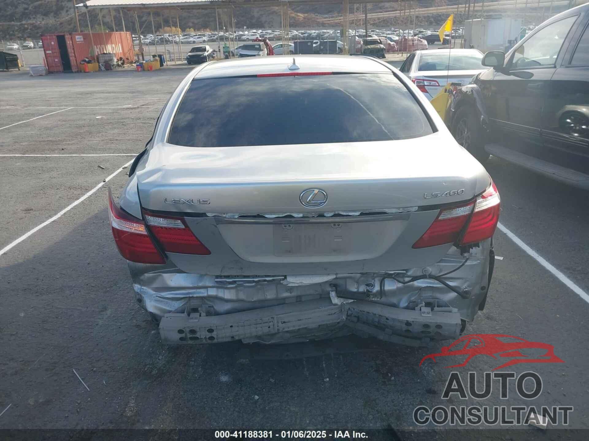 LEXUS LS 460 2009 - JTHBL46F495086639