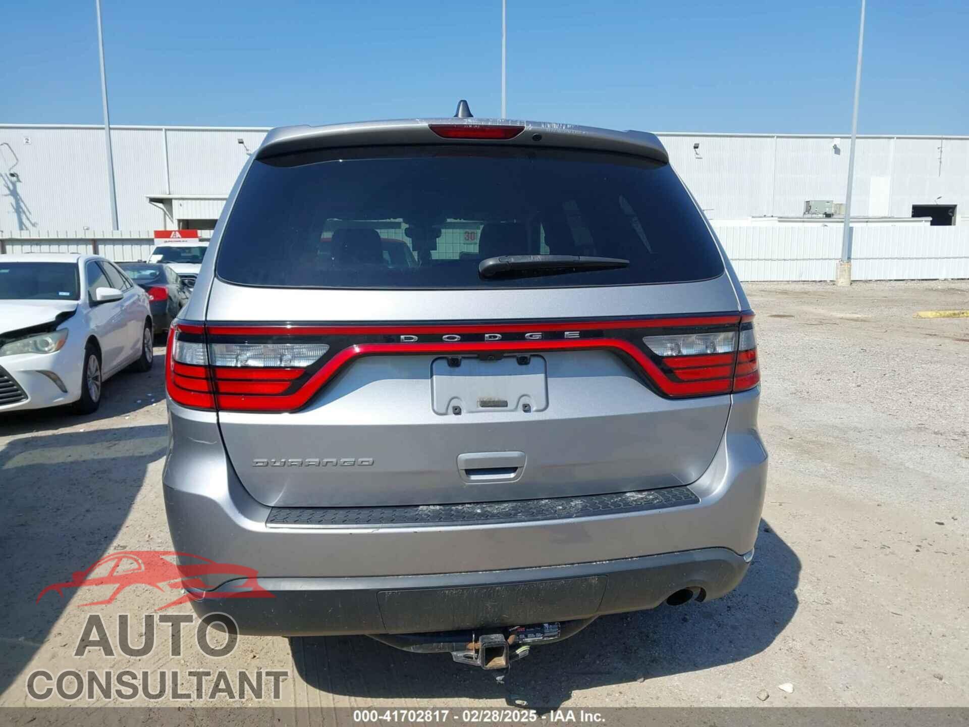 DODGE DURANGO 2020 - 1C4RDHAGXLC258230