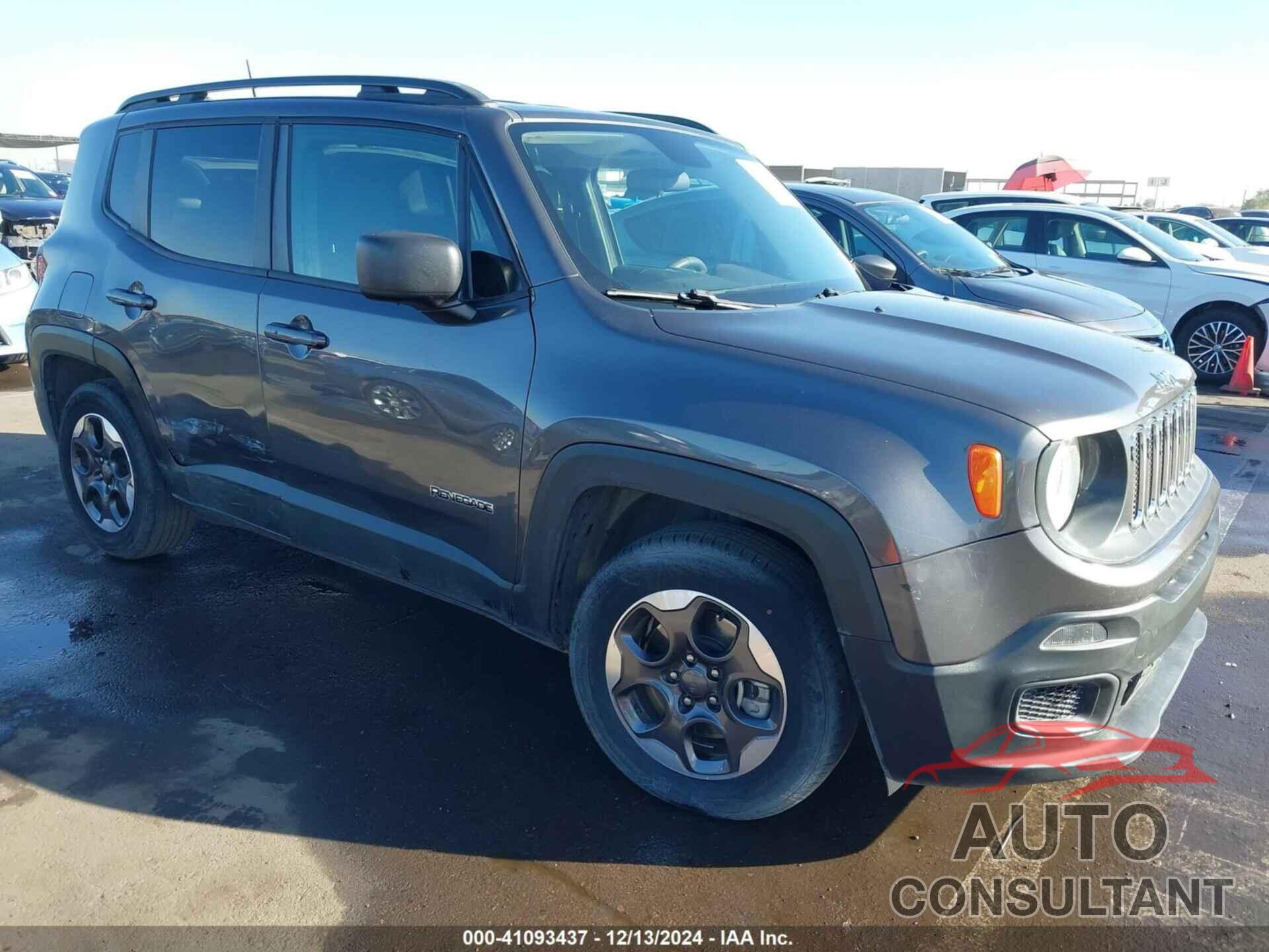 JEEP RENEGADE 2017 - ZACCJAAB2HPF92197