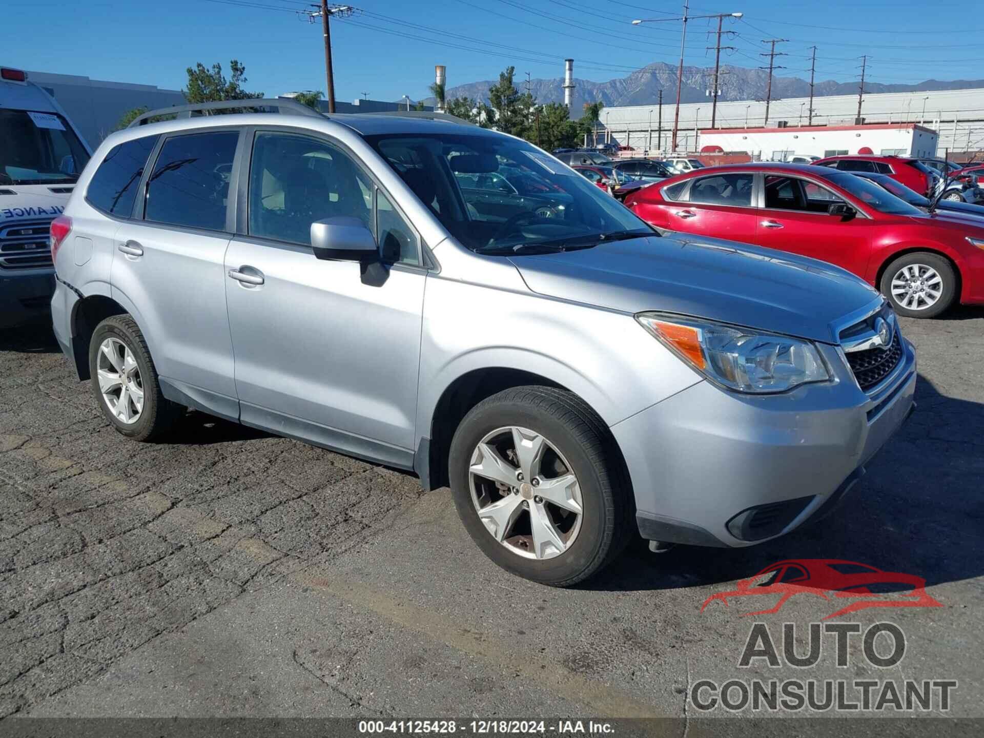 SUBARU FORESTER 2015 - JF2SJAFC1FH583574