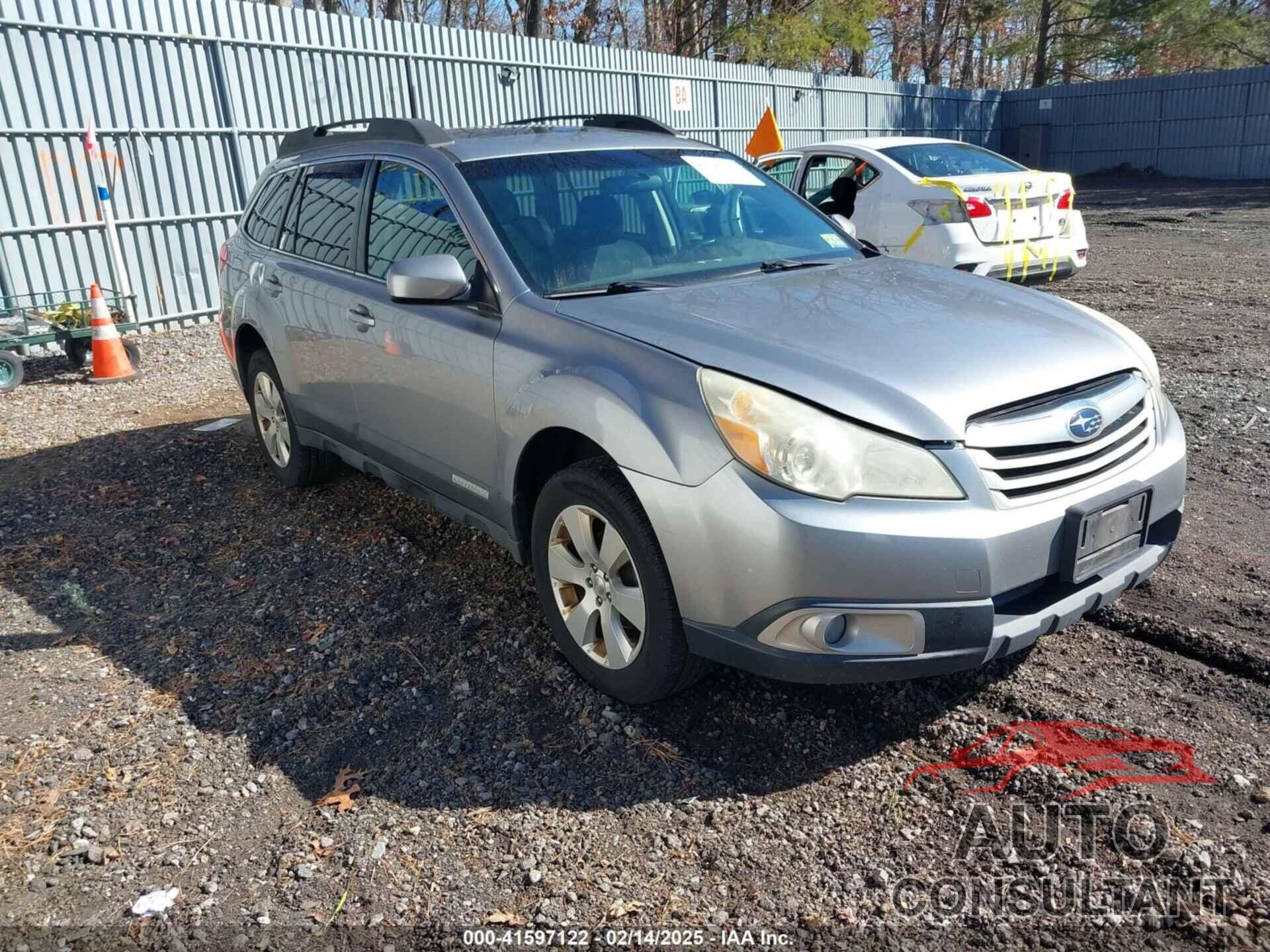 SUBARU OUTBACK 2010 - 4S4BRBGC9A3381515