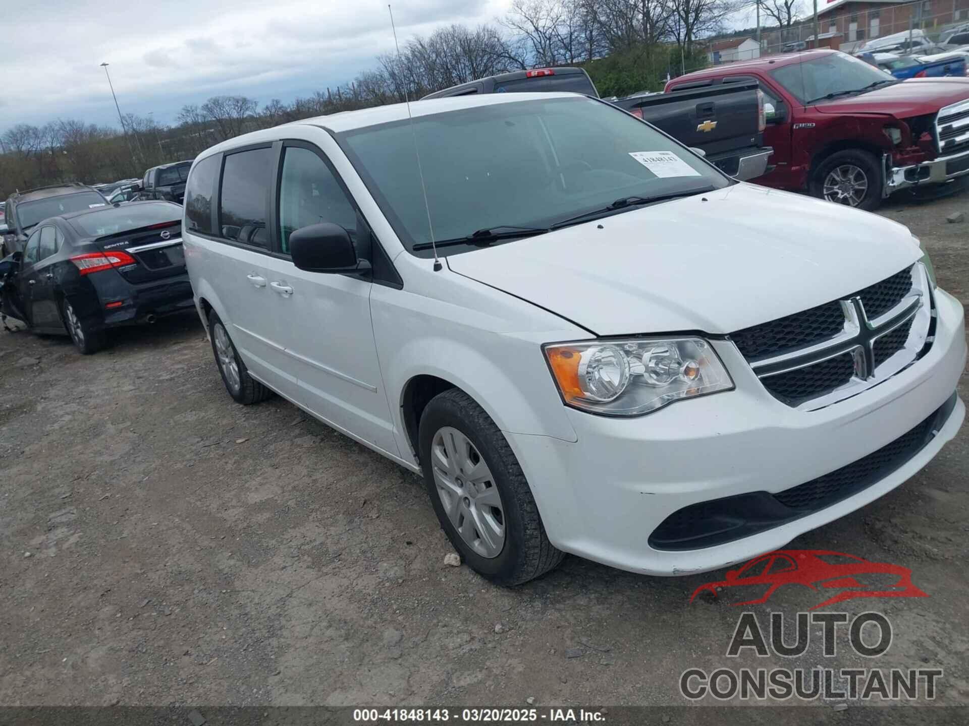 DODGE GRAND CARAVAN 2016 - 2C4RDGBG4GR152703
