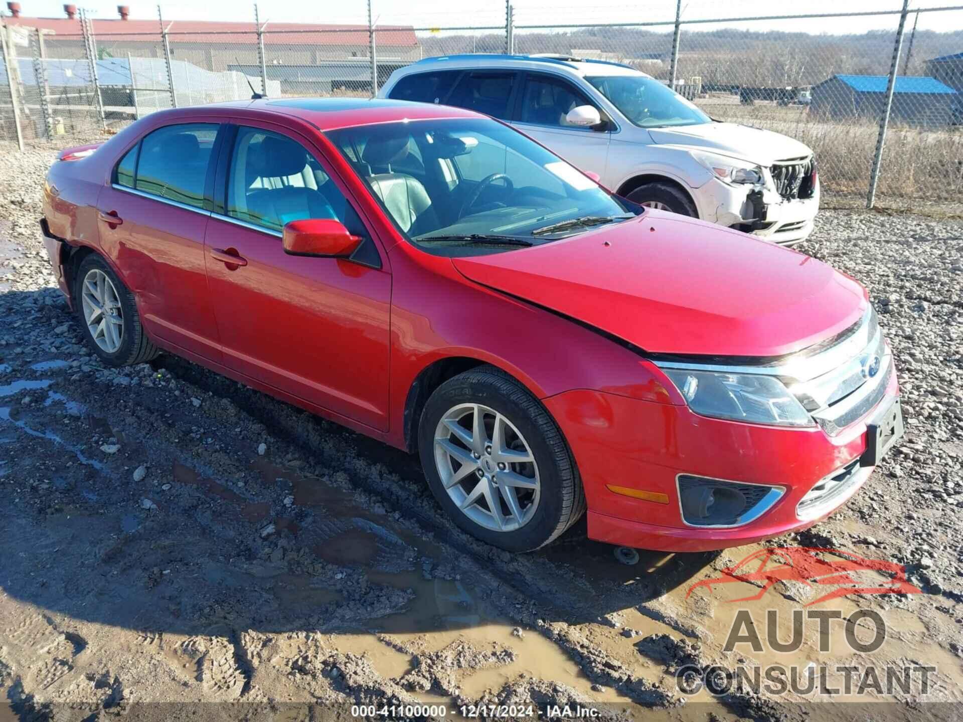 FORD FUSION 2012 - 3FAHP0JG8CR229689