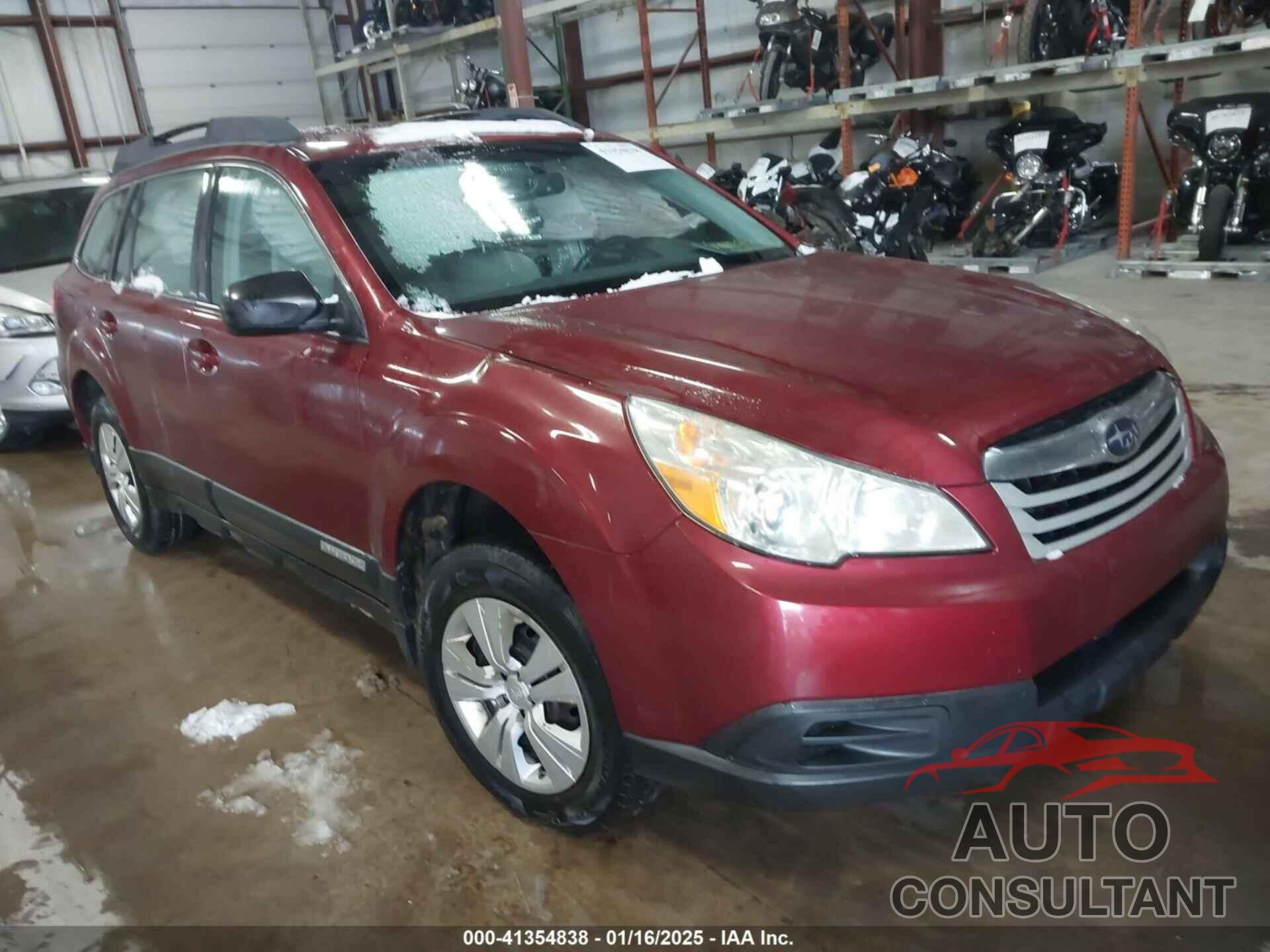 SUBARU OUTBACK 2011 - 4S4BRCAC9B3394099