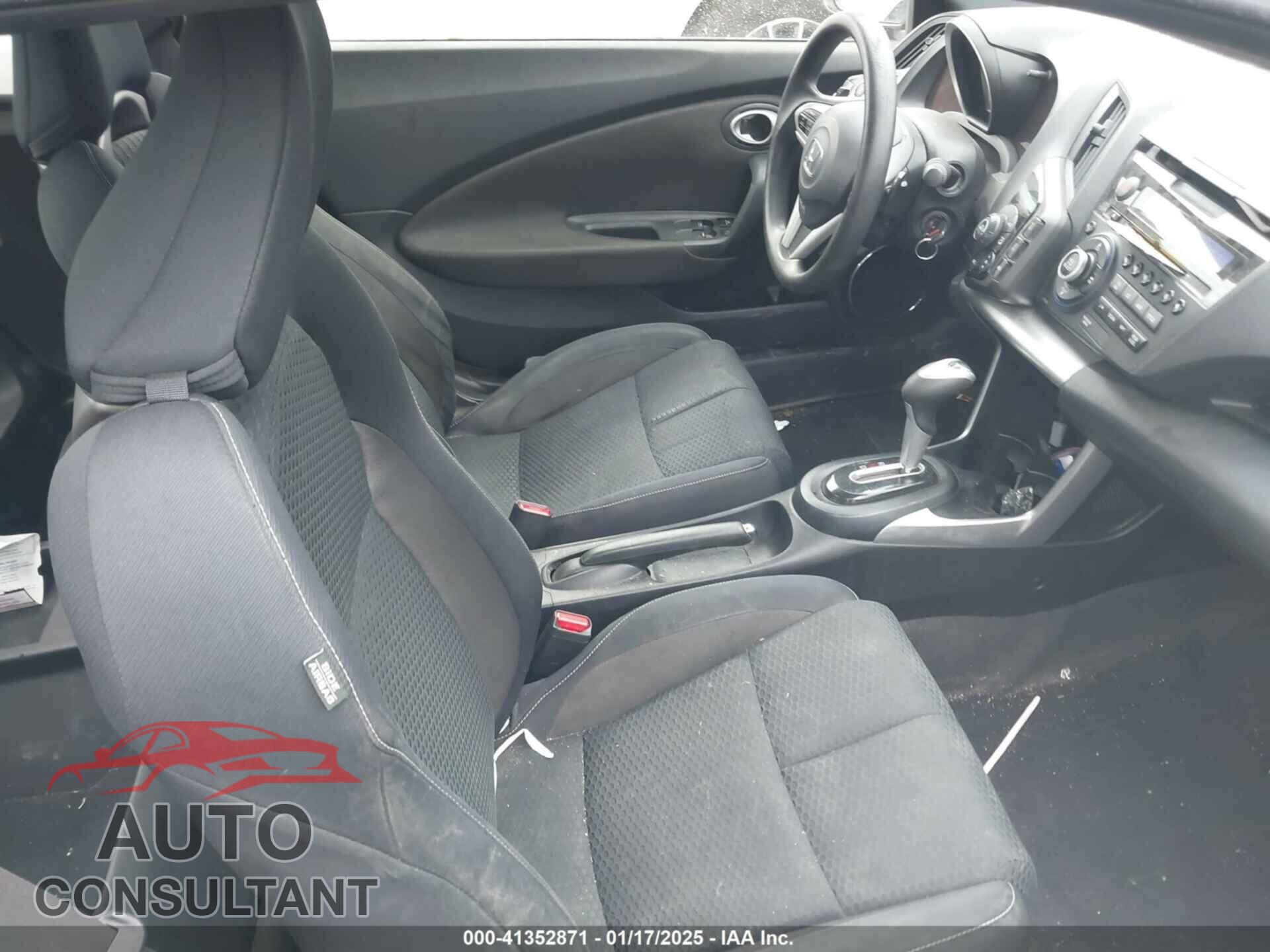 HONDA CR-Z 2013 - JHMZF1D40DS001277