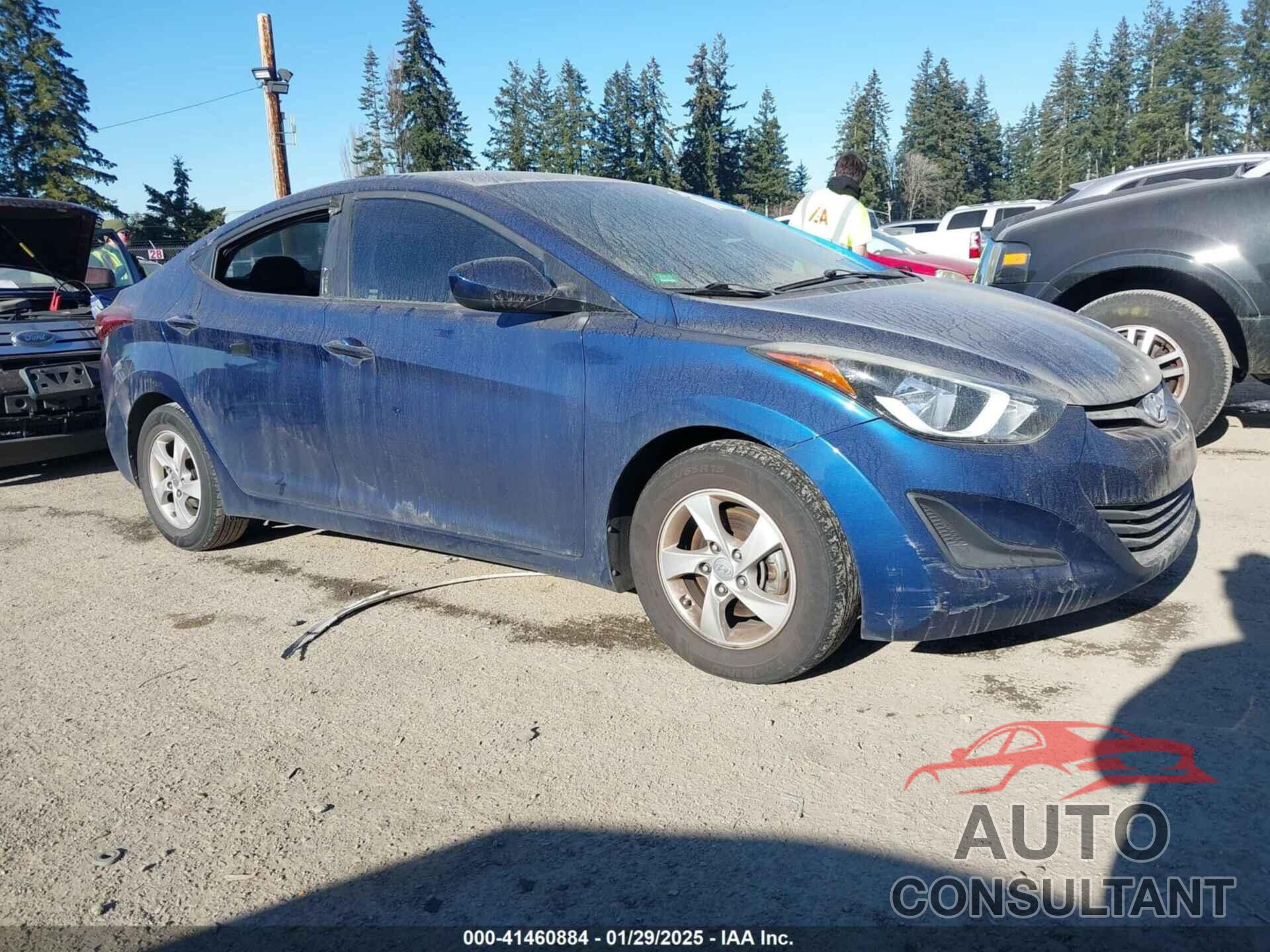 HYUNDAI ELANTRA 2015 - 5NPDH4AE3FH591108