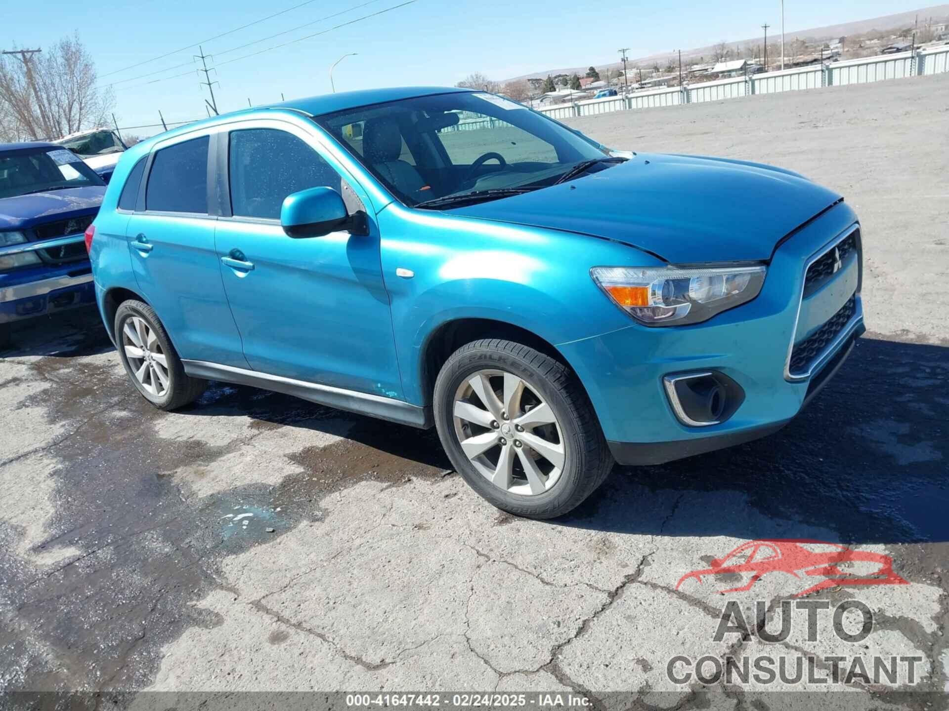 MITSUBISHI OUTLANDER SPORT 2014 - 4A4AR4AU9EE017823