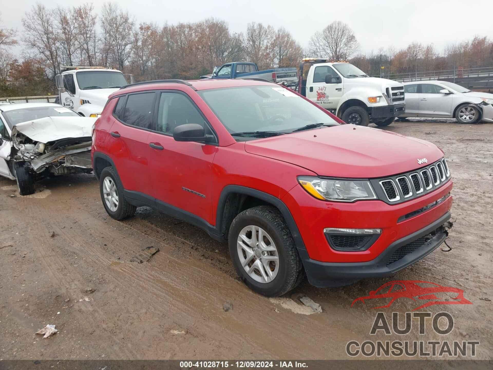 JEEP NEW COMPASS 2017 - 3C4NJDAB7HT688779