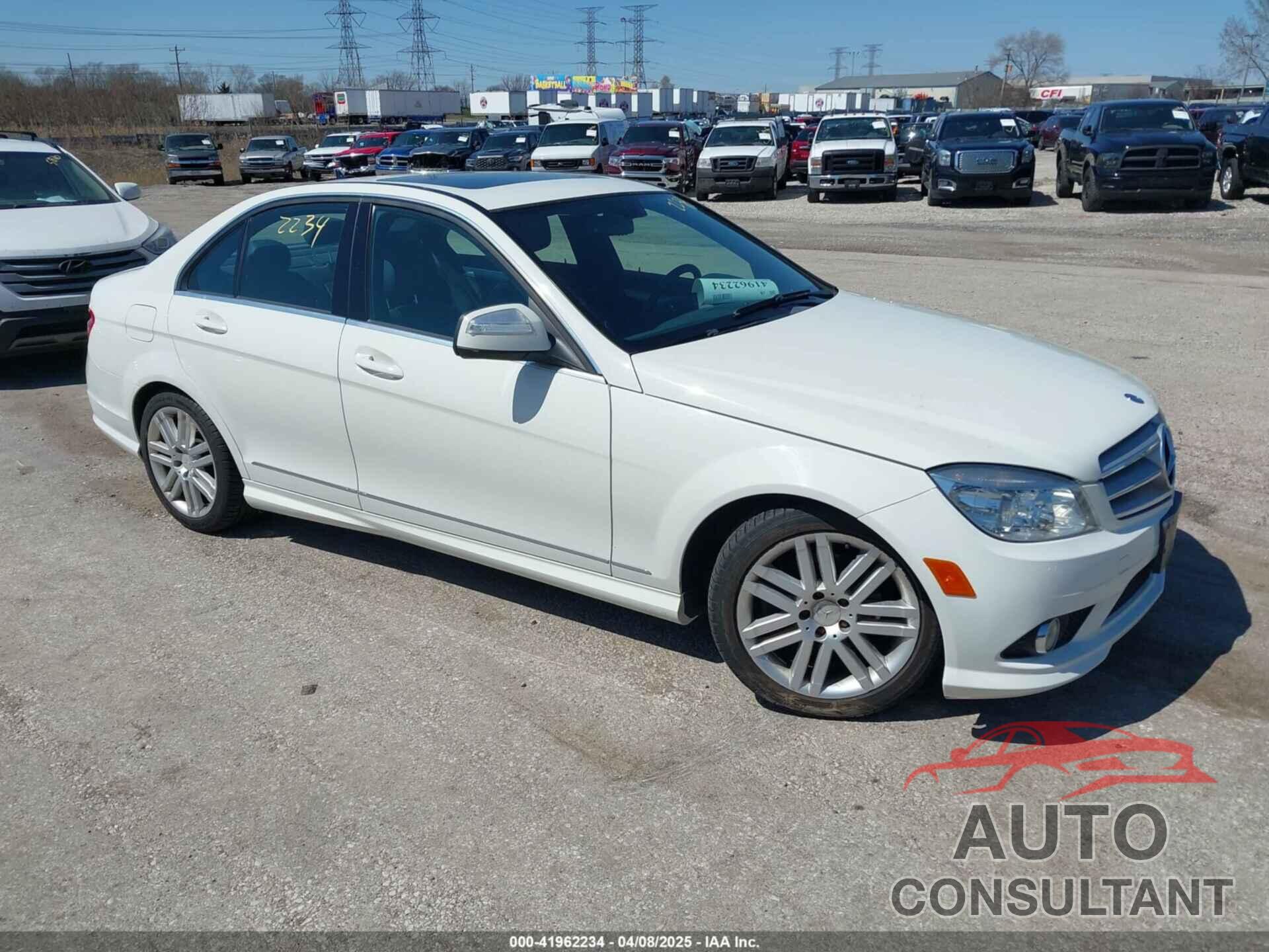 MERCEDES-BENZ C 300 2009 - WDDGF81X79F196946