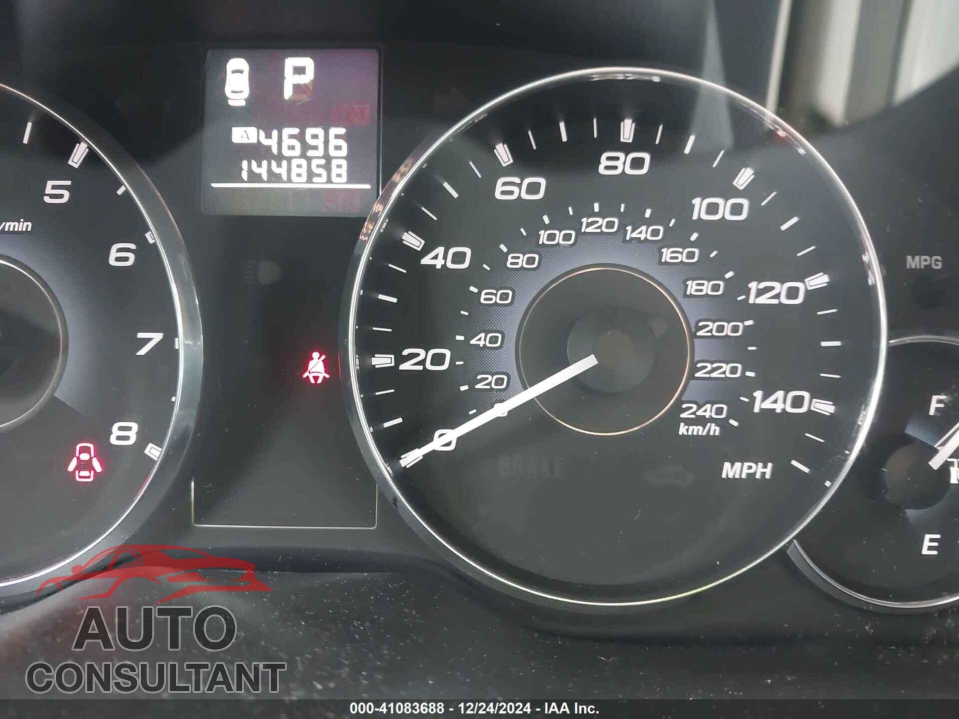 SUBARU OUTBACK 2011 - 4S4BRBKCXB3325527